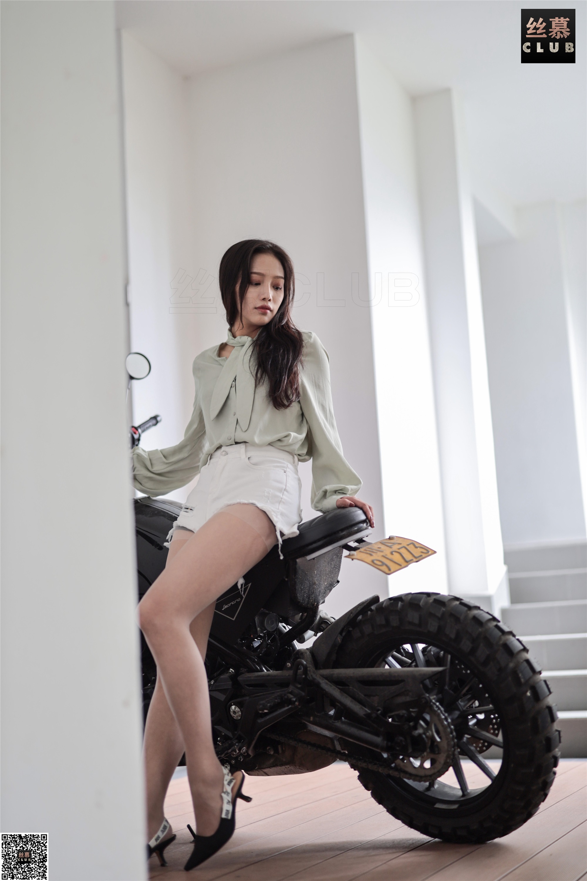 丝慕GIRL SM095 模特：小舒淇《肉丝女骑手》