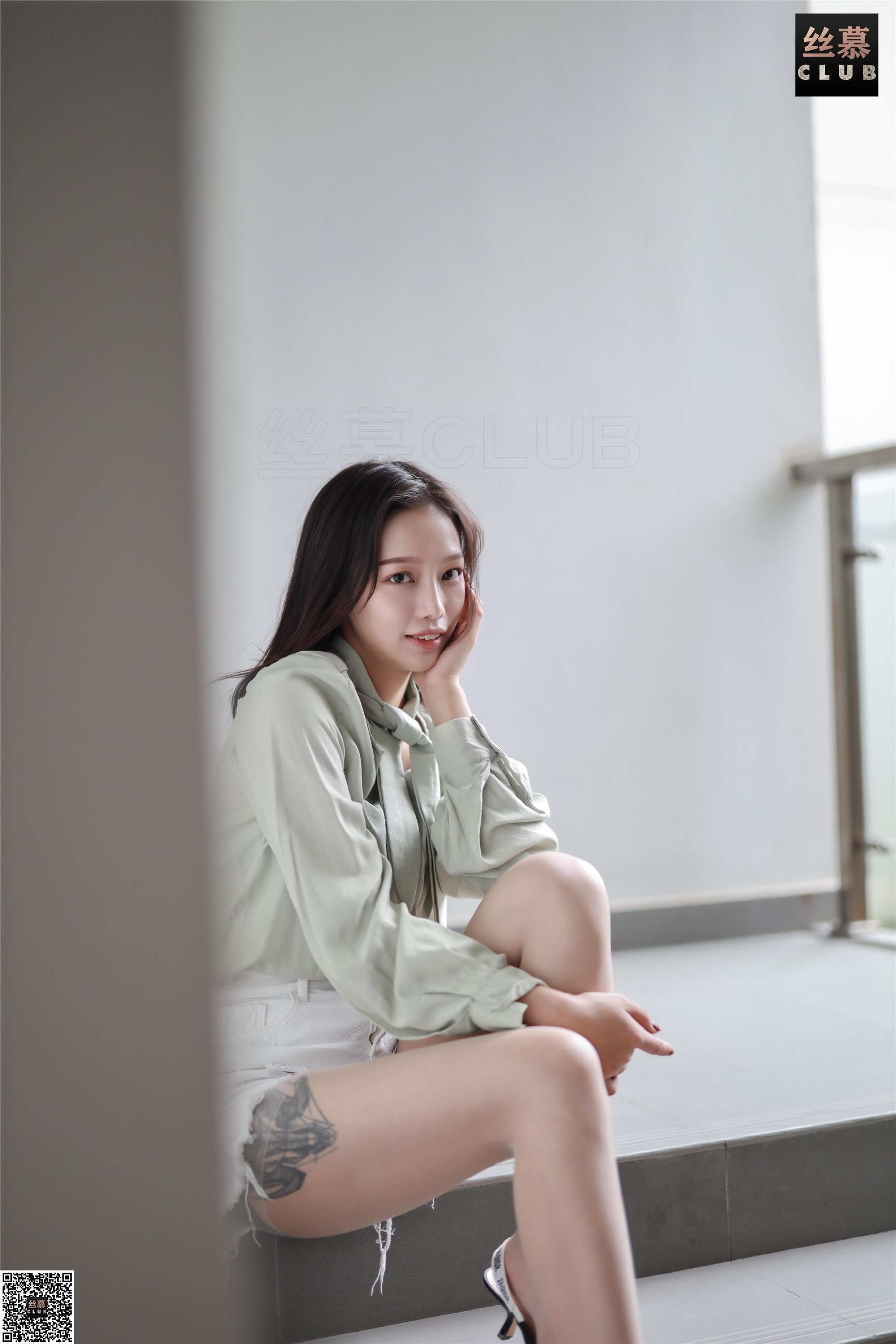 丝慕GIRL SM095 模特：小舒淇《肉丝女骑手》