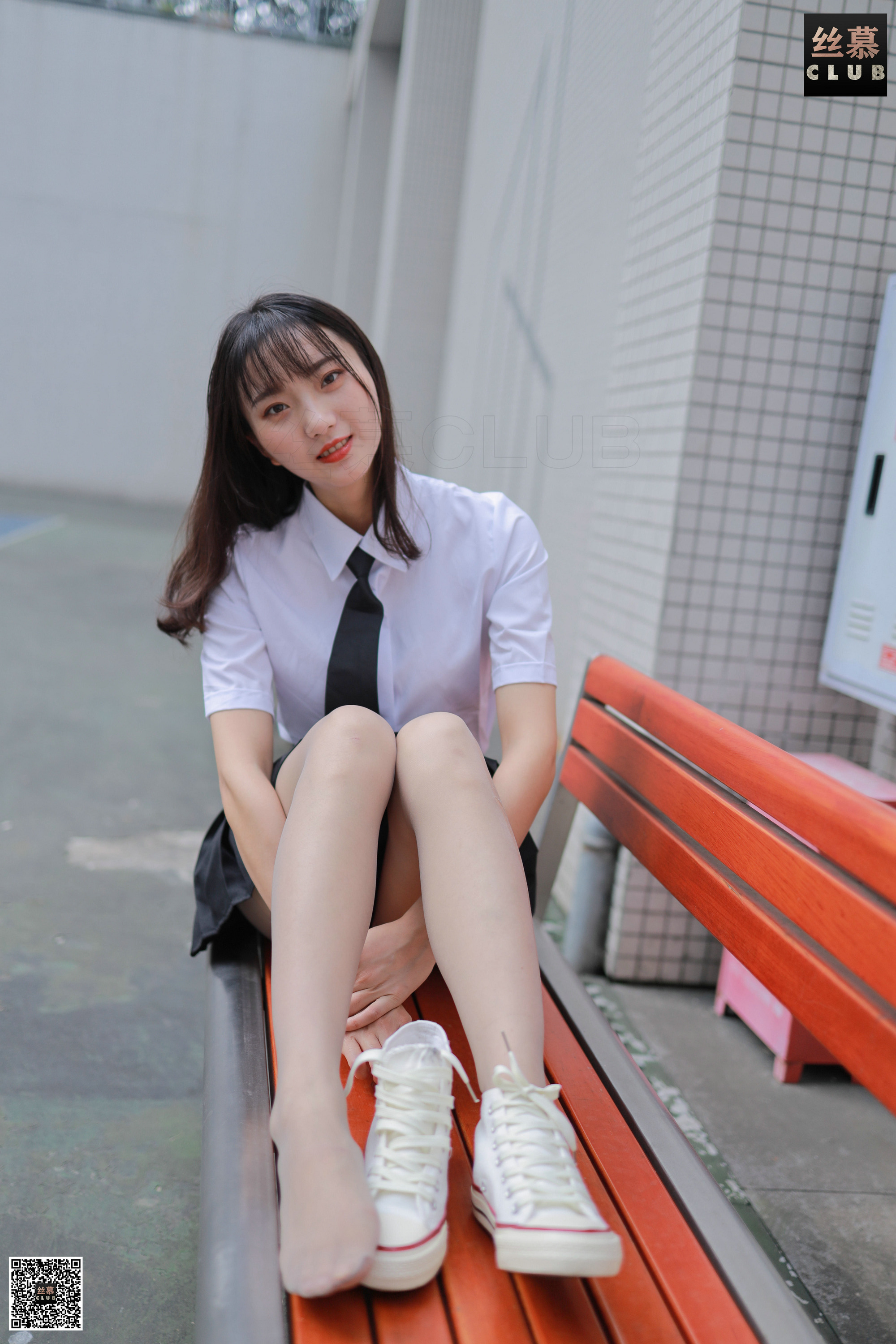 丝慕GIRL SM096 模特：佳佳 天天一元 《清纯学妹》