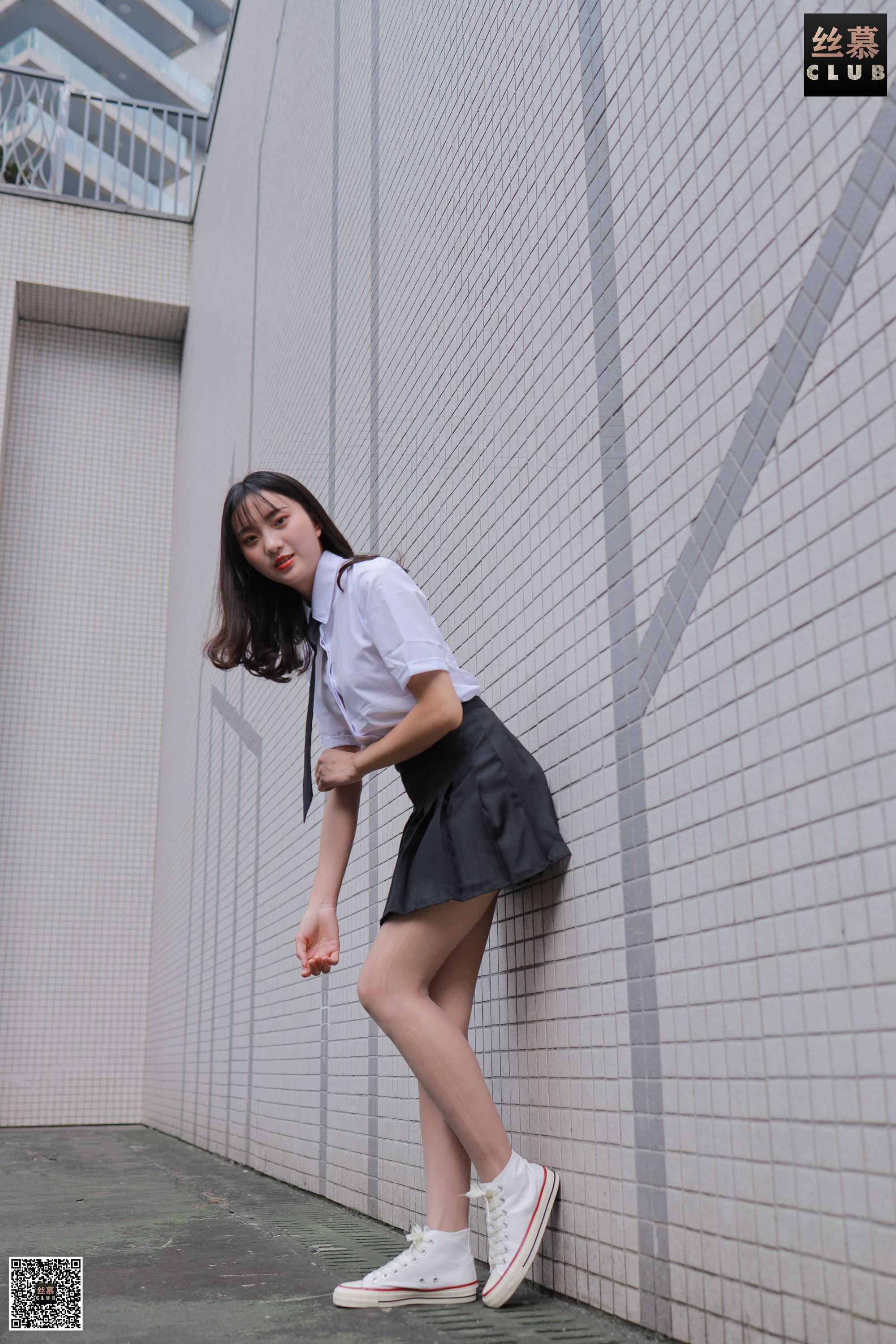 丝慕GIRL SM096 模特：佳佳 天天一元 《清纯学妹》