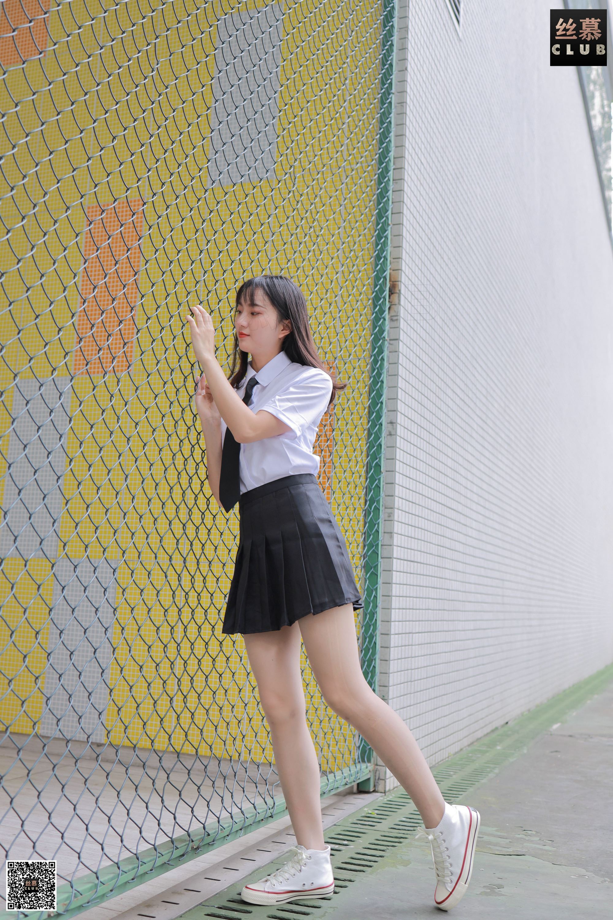 丝慕GIRL SM096 模特：佳佳 天天一元 《清纯学妹》