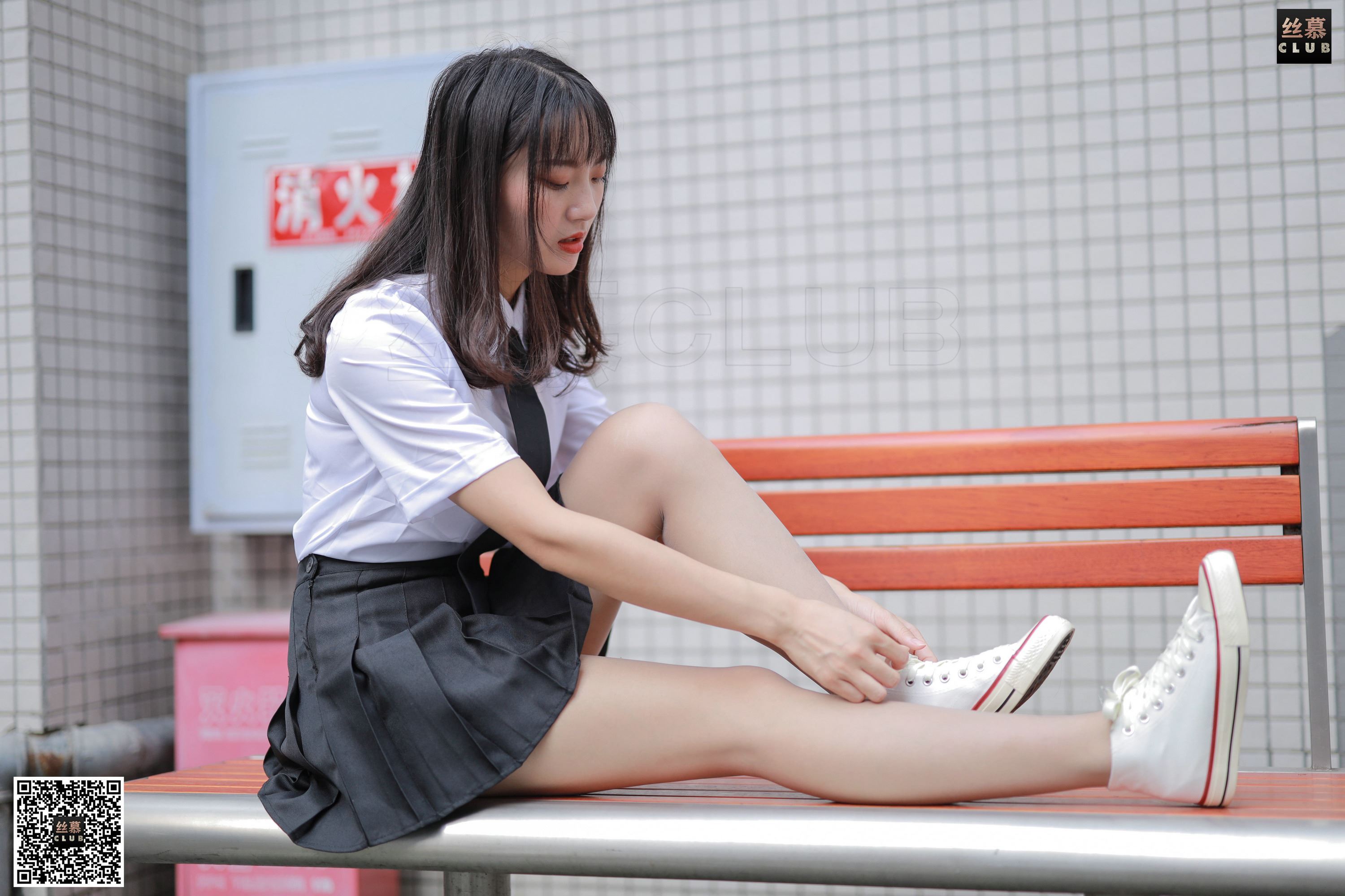 丝慕GIRL SM096 模特：佳佳 天天一元 《清纯学妹》