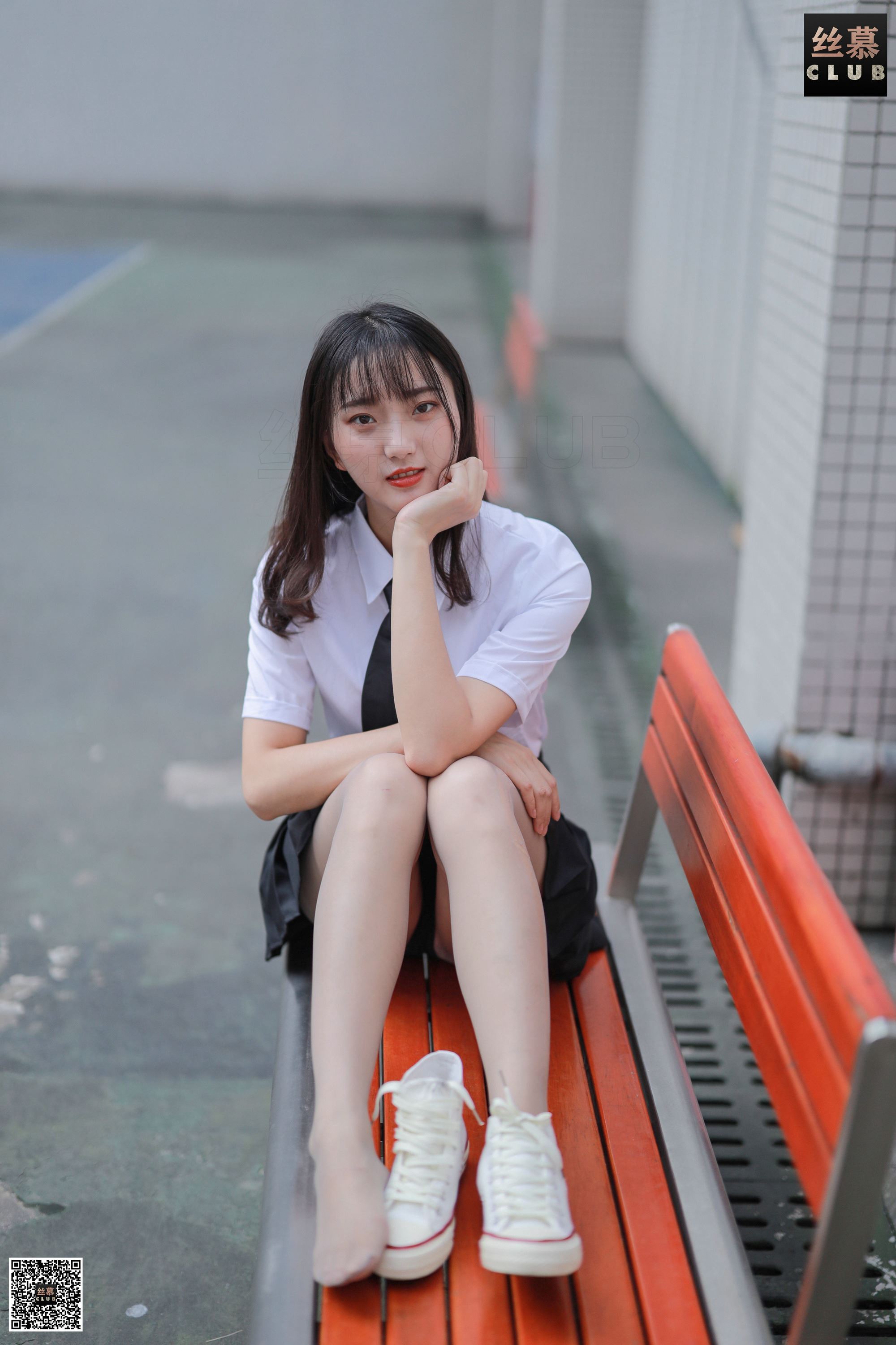 丝慕GIRL SM096 模特：佳佳 天天一元 《清纯学妹》