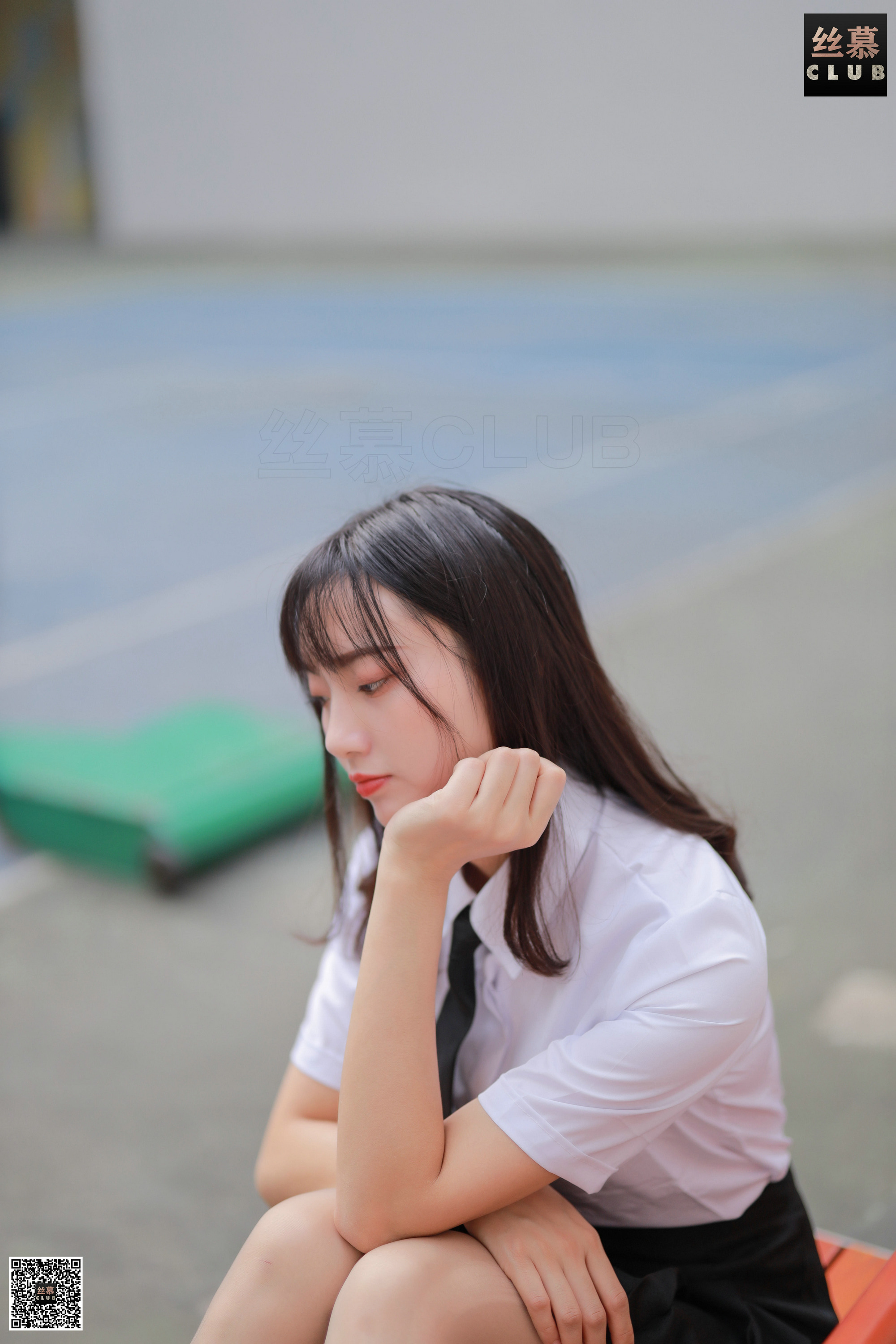 丝慕GIRL SM096 模特：佳佳 天天一元 《清纯学妹》