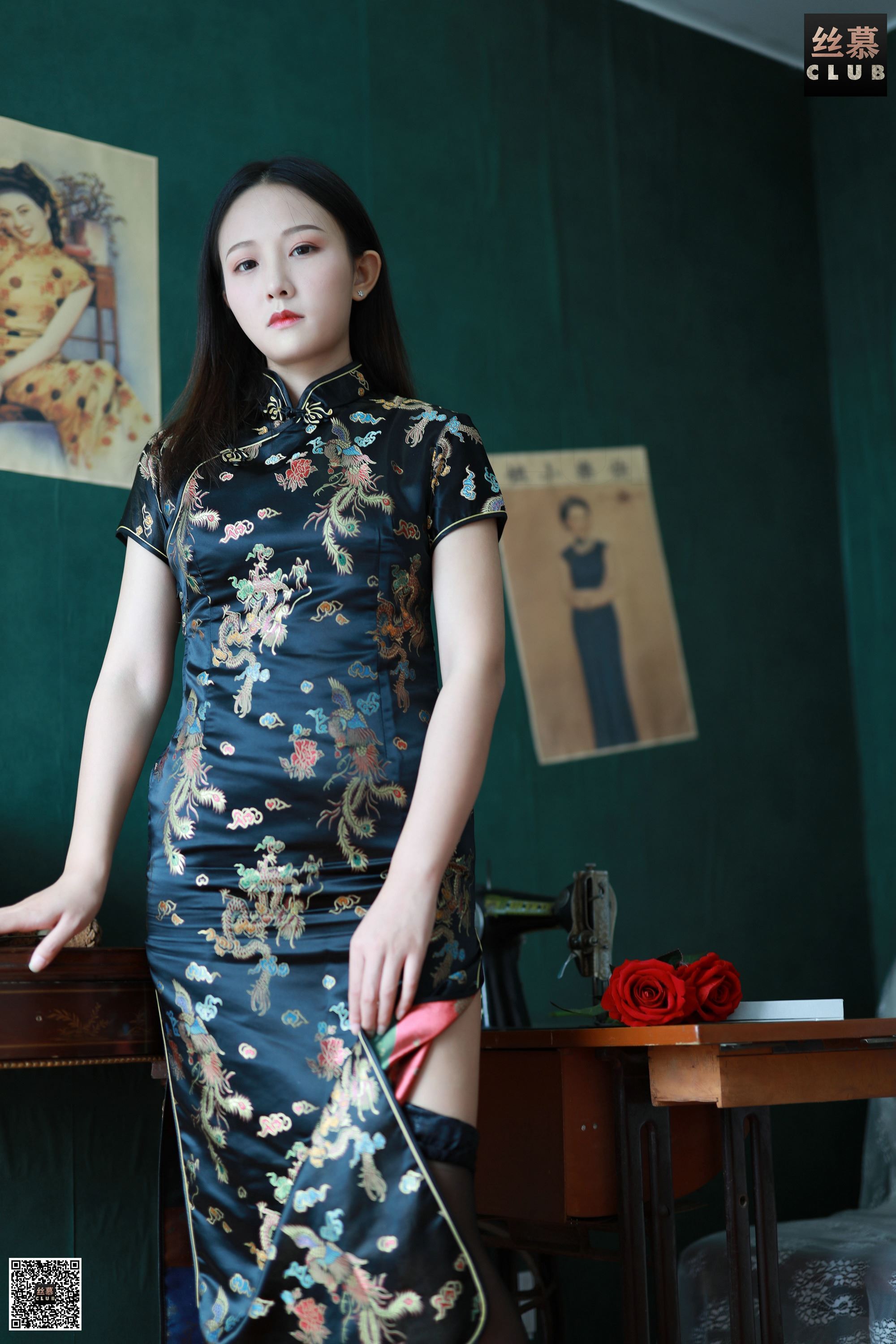 丝慕GIRL SM098 模特：张小姐 天天一元《旗袍秀》