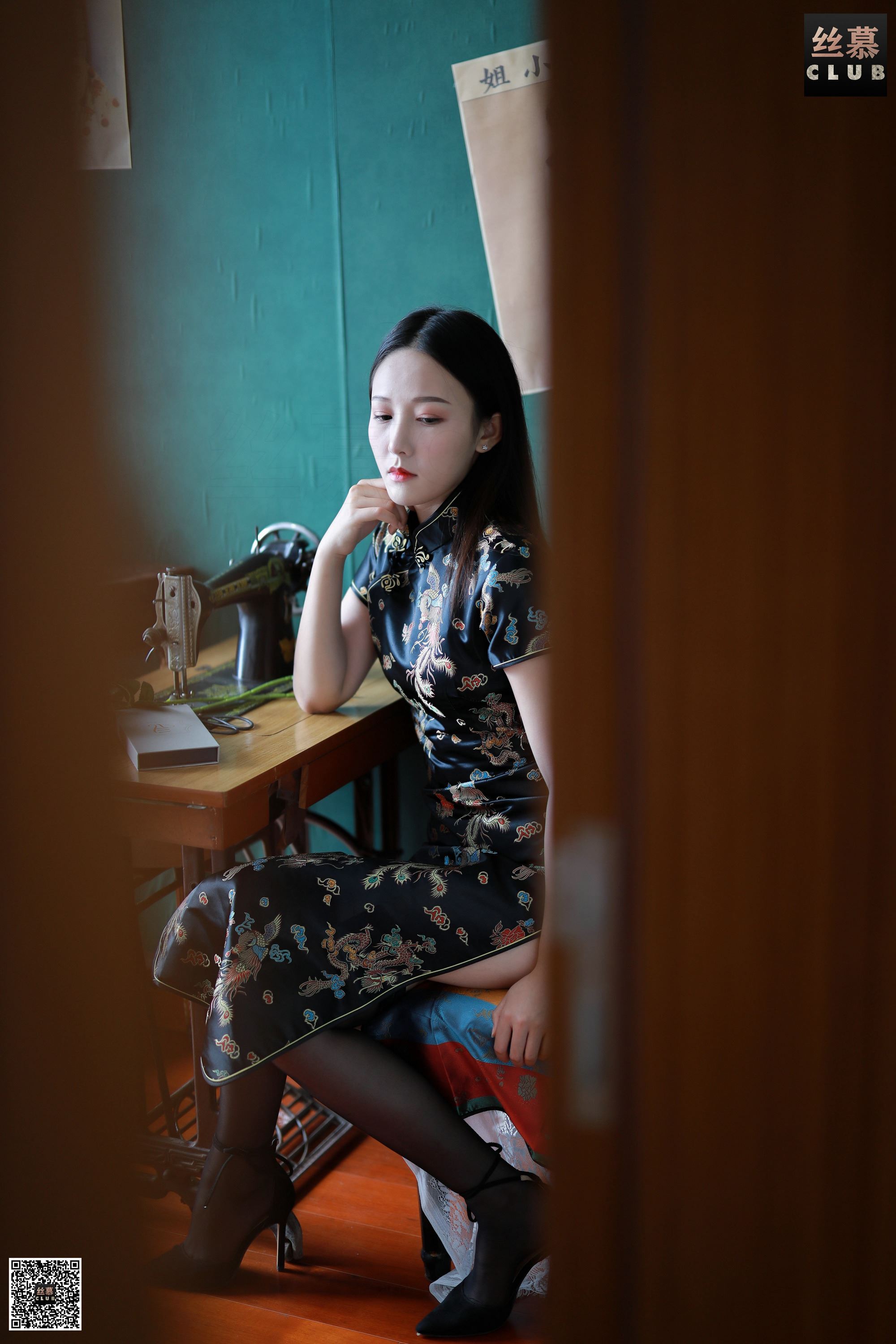 丝慕GIRL SM098 模特：张小姐 天天一元《旗袍秀》