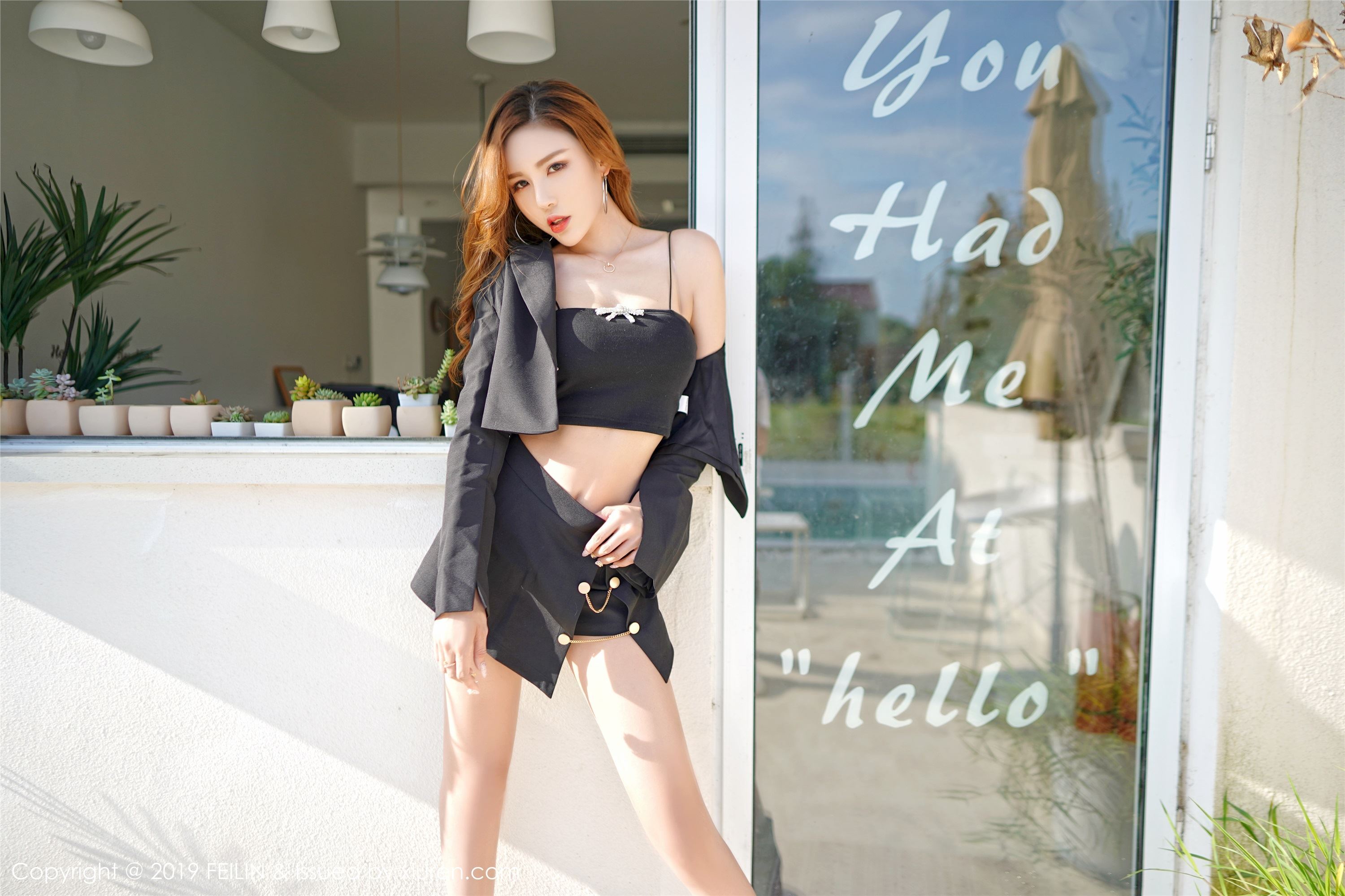 FEILIN嗲囡囡  2019.12.20 NO.220 梦小楠小夜猫