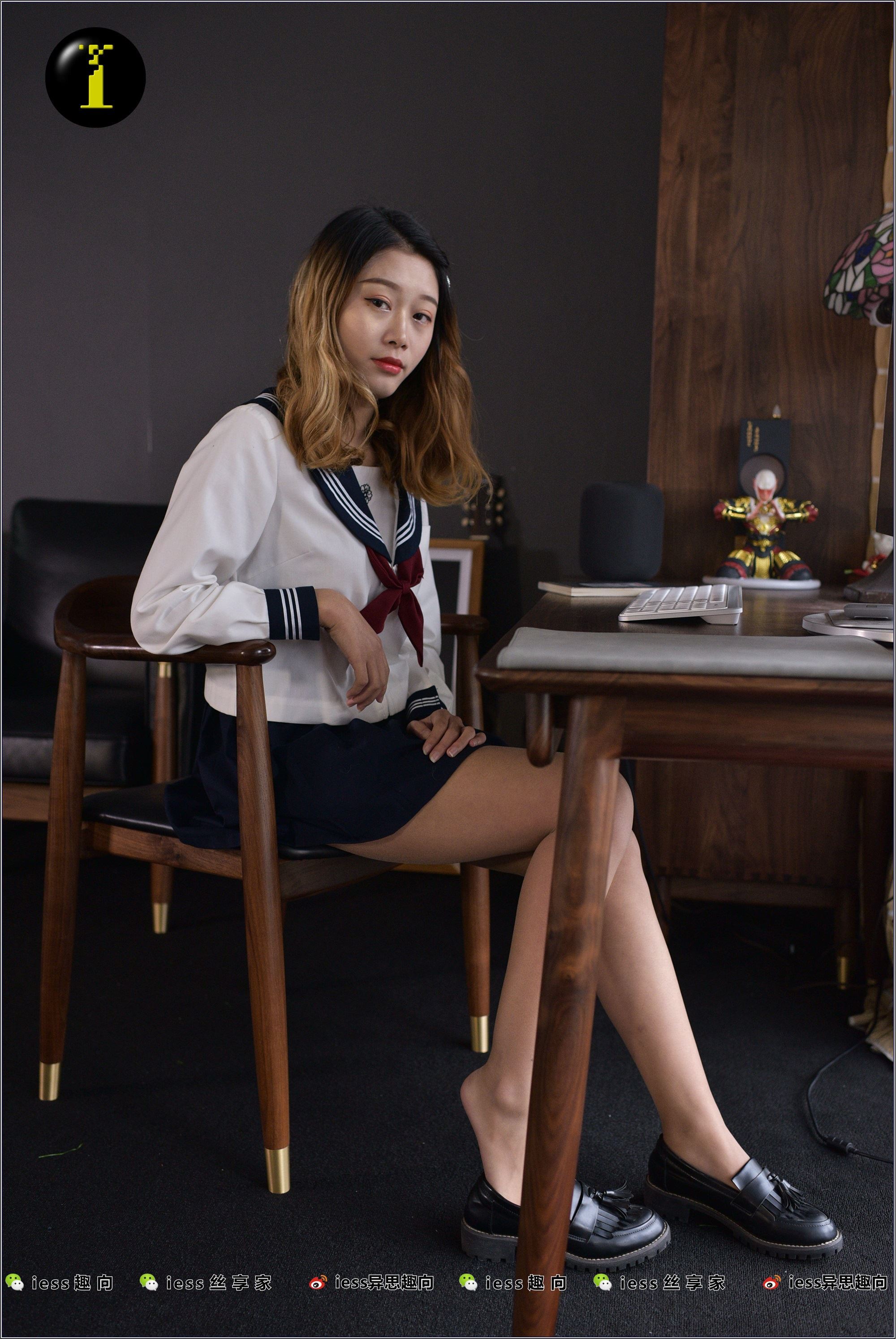 IESS异思趣向  普惠集 002-黑妹的JK学生服