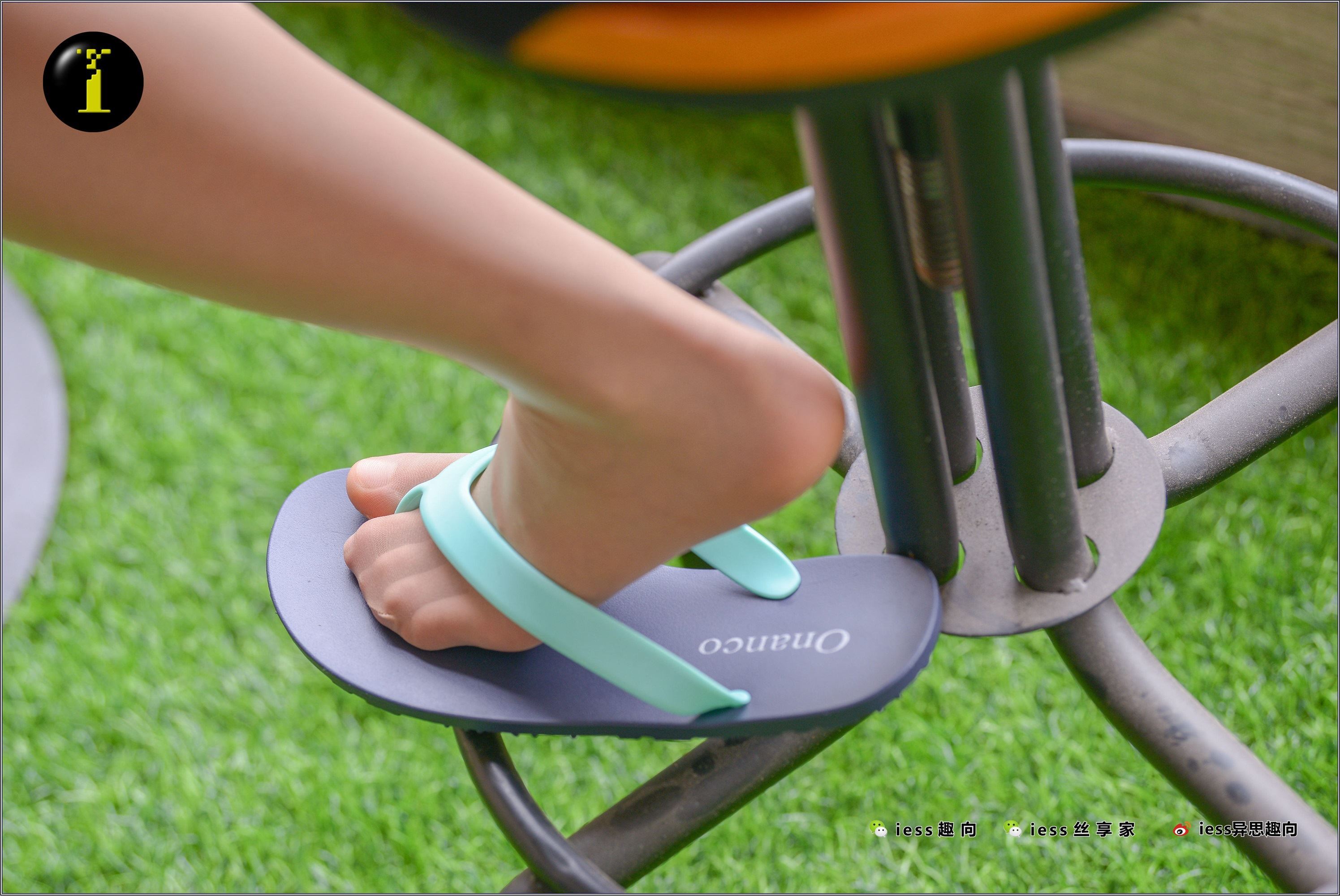 IESS异思趣向  普惠集 005-暖暖 越南拖鞋丝足全特写