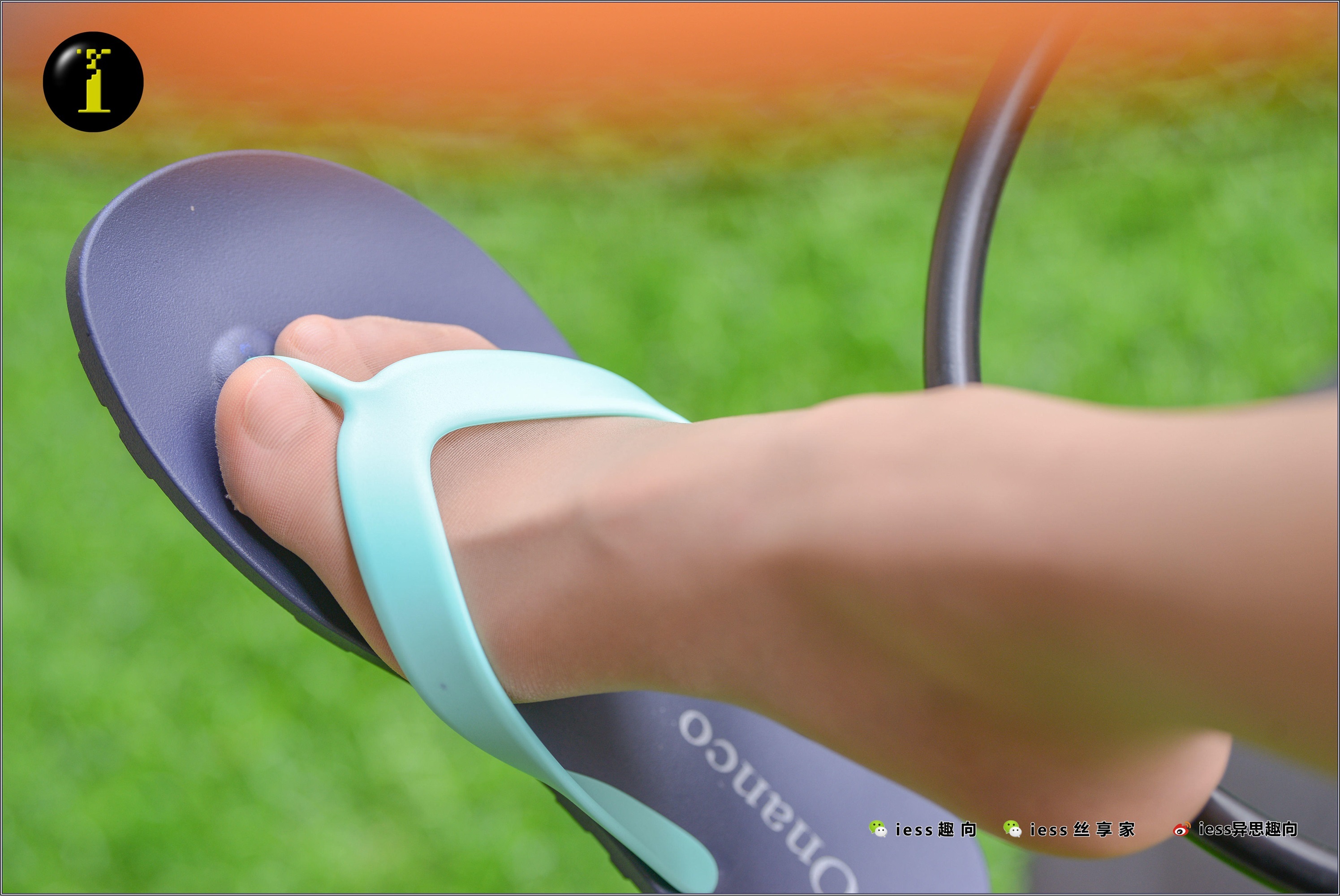 IESS异思趣向  普惠集 005-暖暖 越南拖鞋丝足全特写