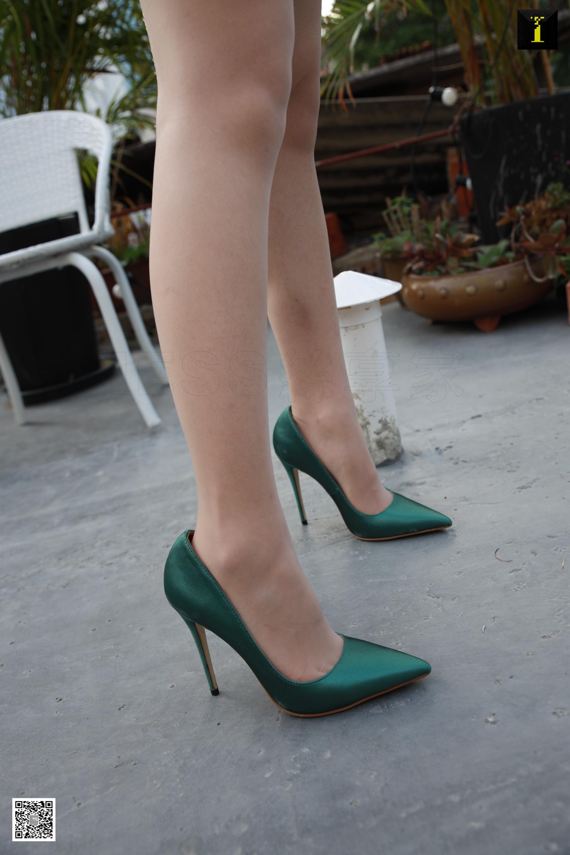 IESS异思趣向2020.01.29 SXJ.666《春意盎然的绿色》糖糖