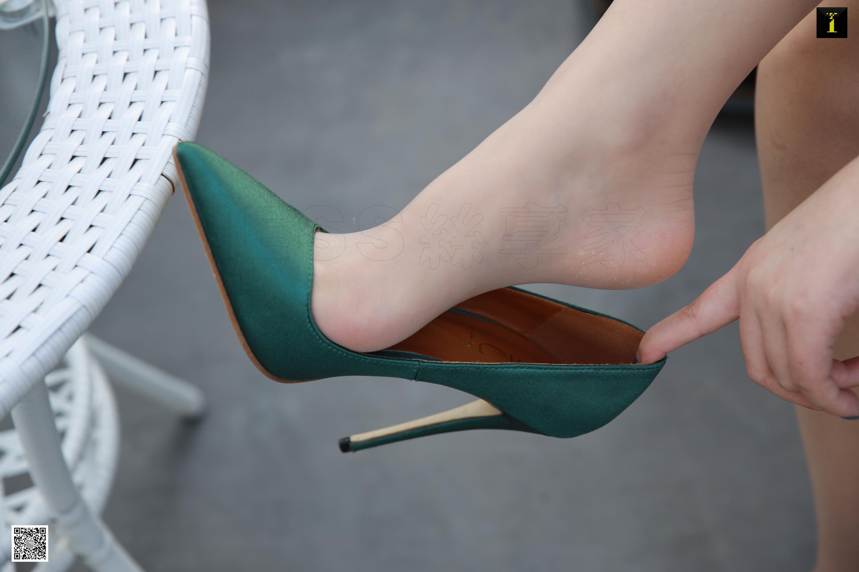 IESS异思趣向2020.01.29 SXJ.666《春意盎然的绿色》糖糖