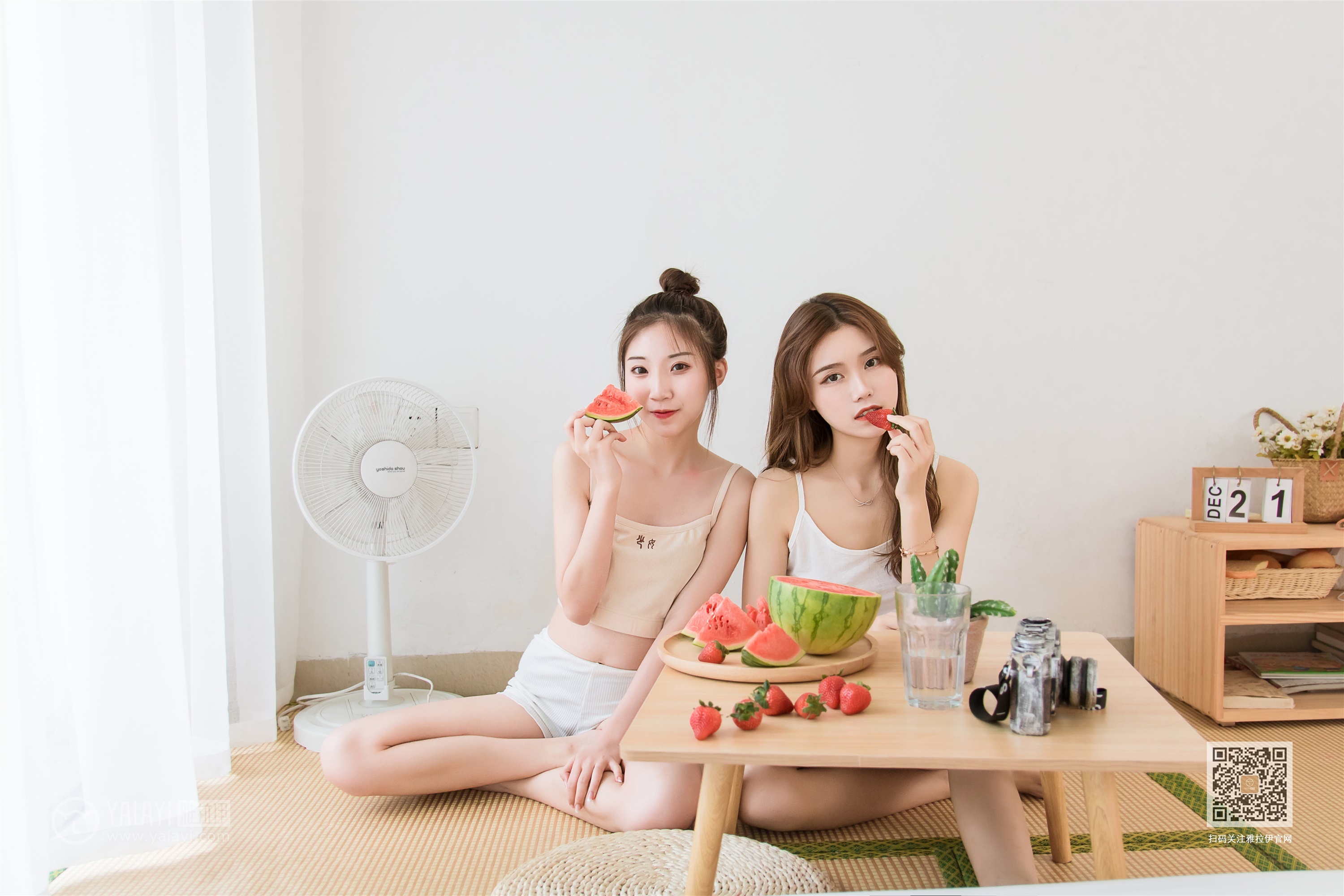 YALAYI雅拉伊 2019.12.10 No.486 妹妹来了 大乔&小乔