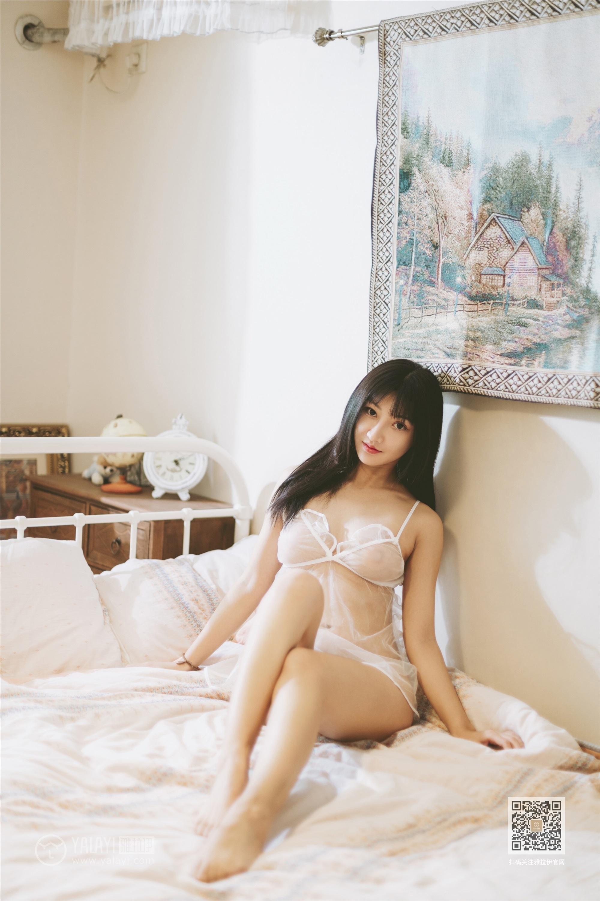 YALAYI雅拉伊 2019.12.13 No.489 肌衫透骨 韩熙