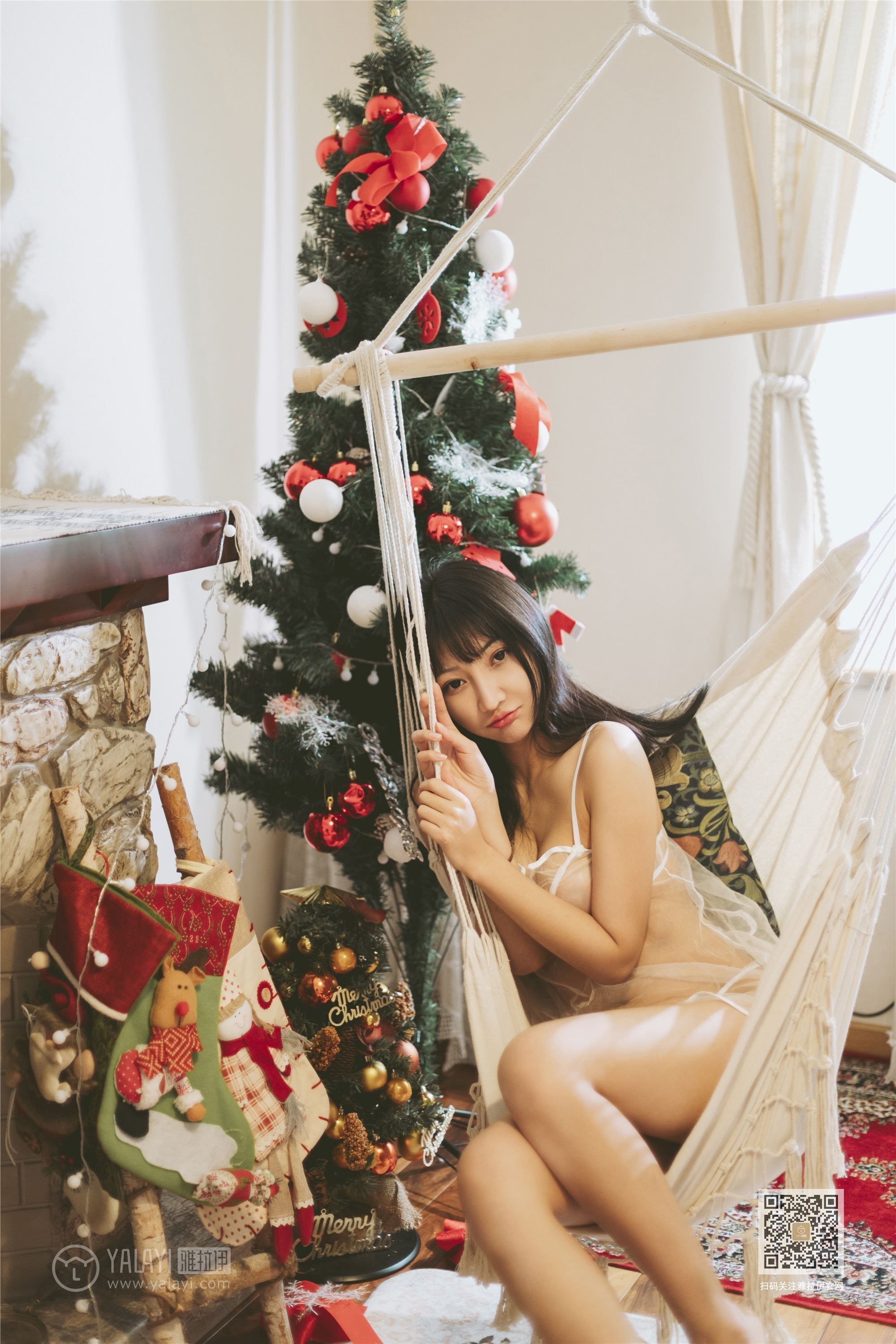 YALAYI雅拉伊 2019.12.13 No.489 肌衫透骨 韩熙