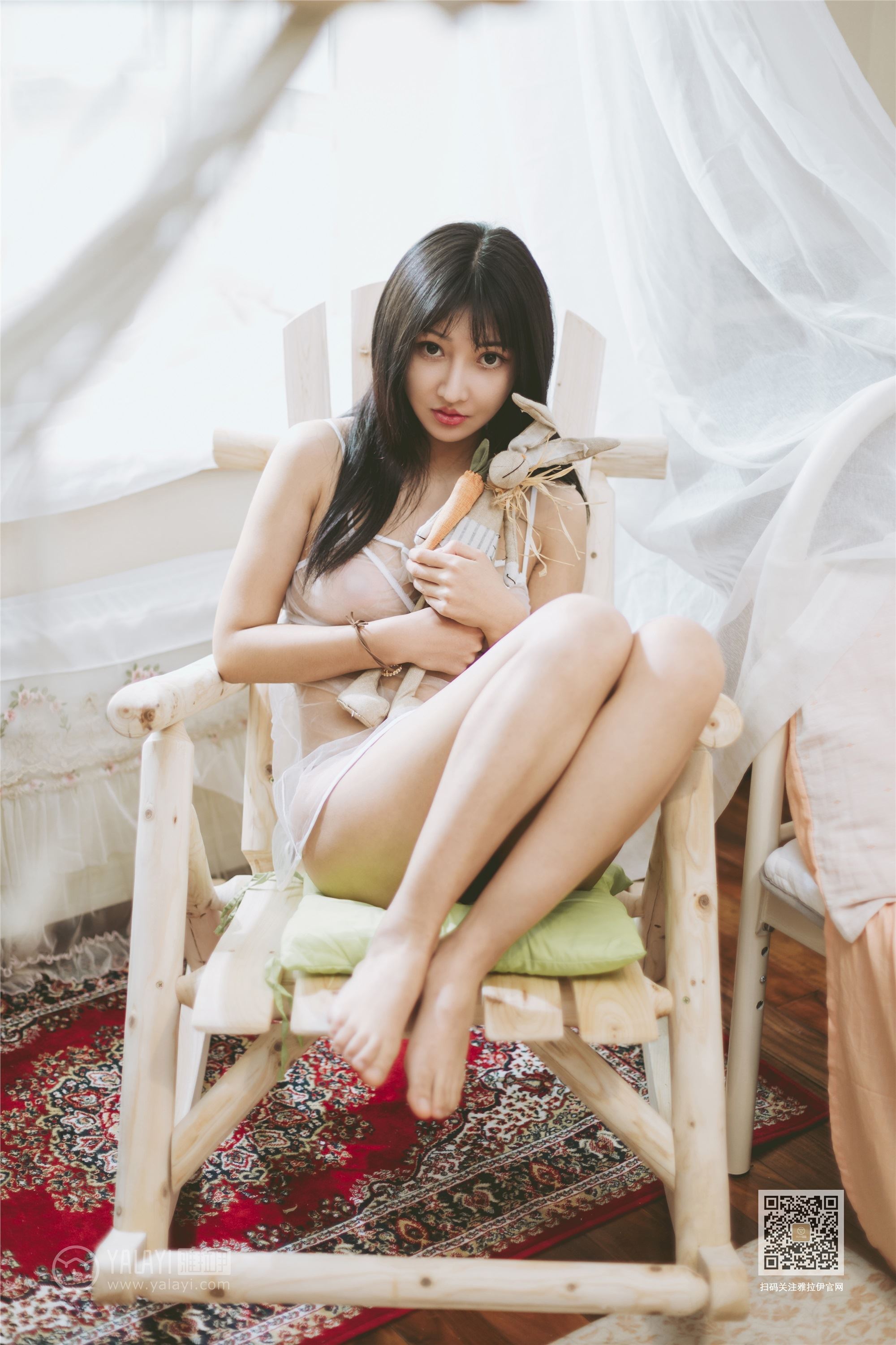 YALAYI雅拉伊 2019.12.13 No.489 肌衫透骨 韩熙
