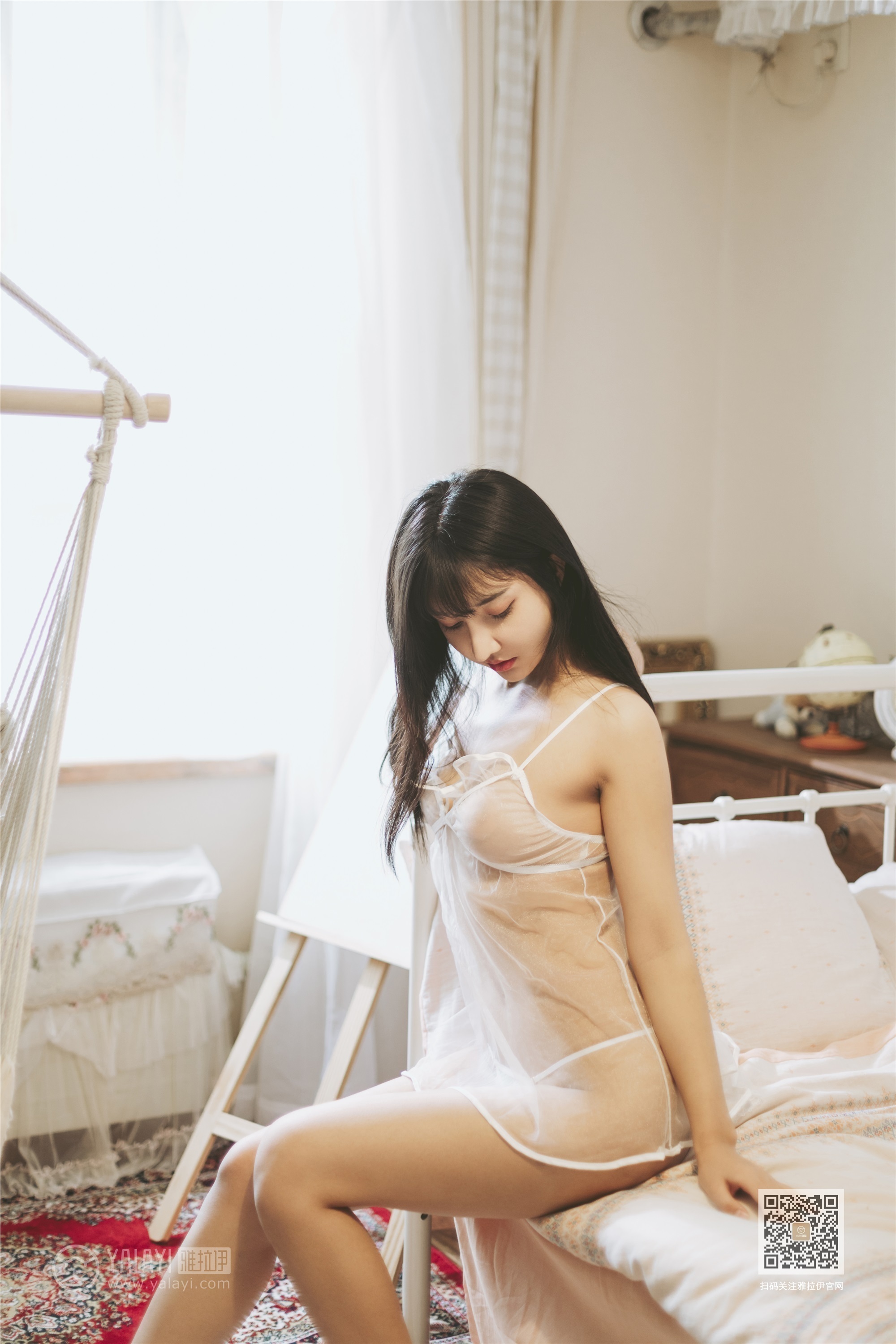 YALAYI雅拉伊 2019.12.13 No.489 肌衫透骨 韩熙