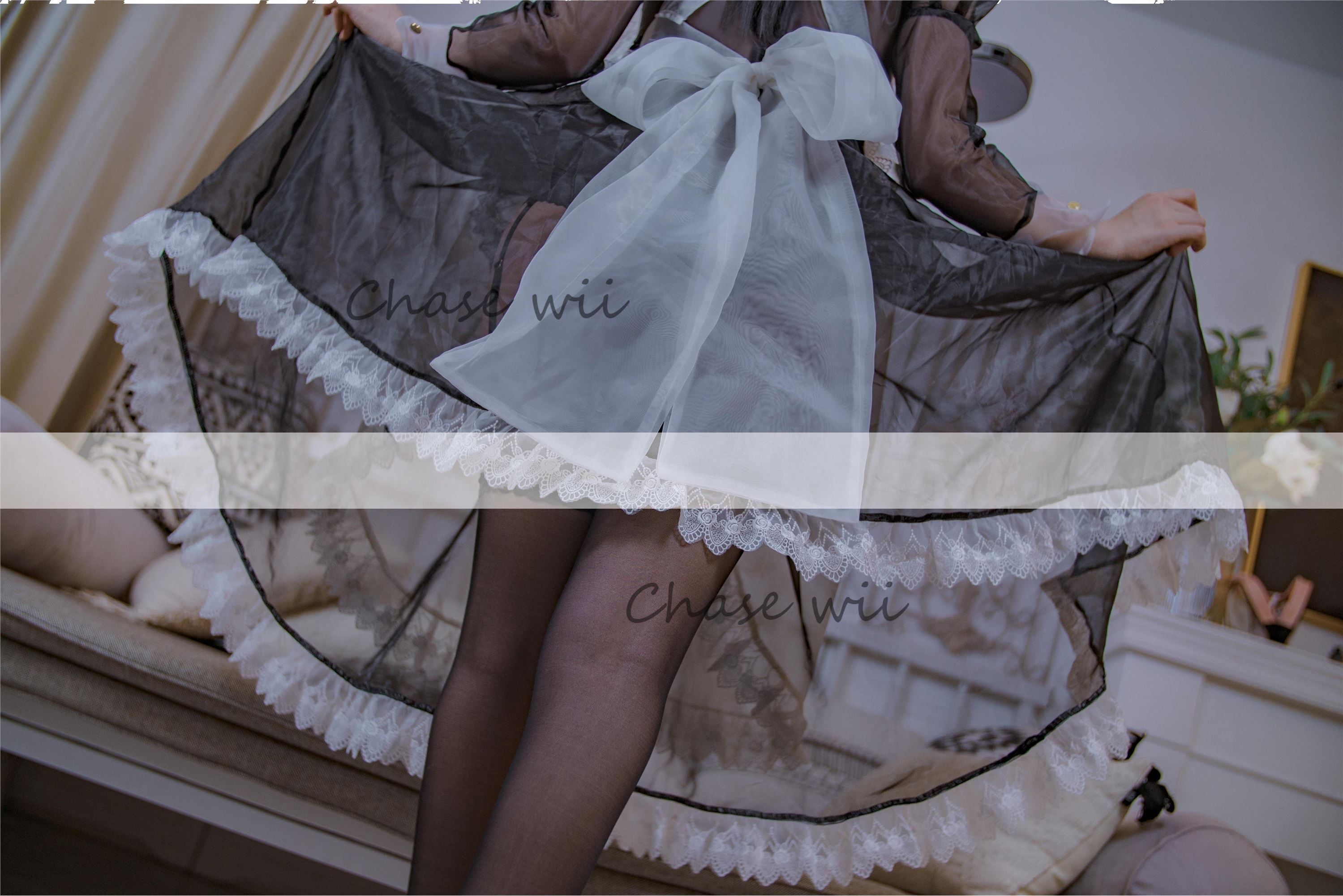 起司块wii  黑色透明女仆