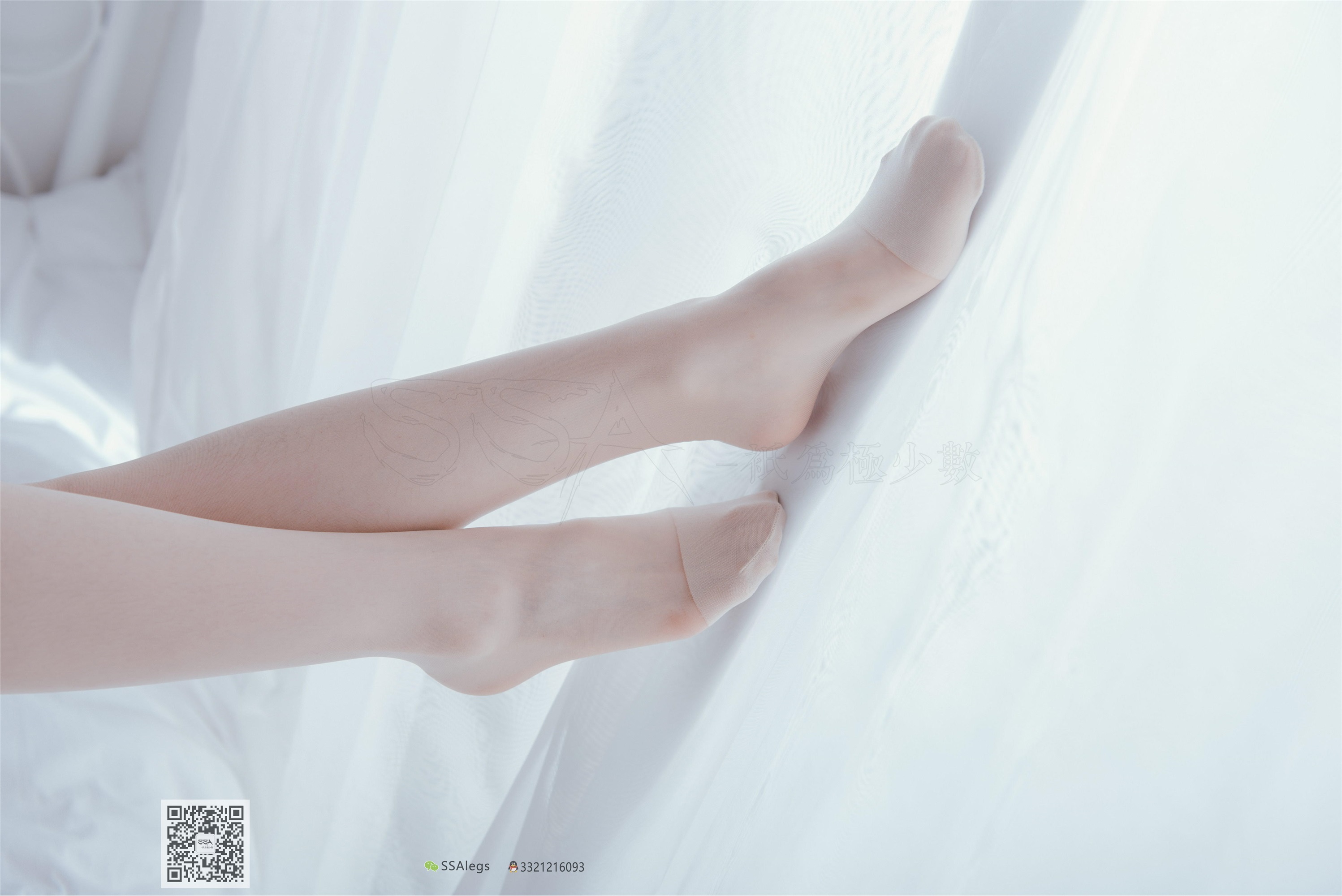 SSA丝社 003期 我的公主床-肉丝裸足特写