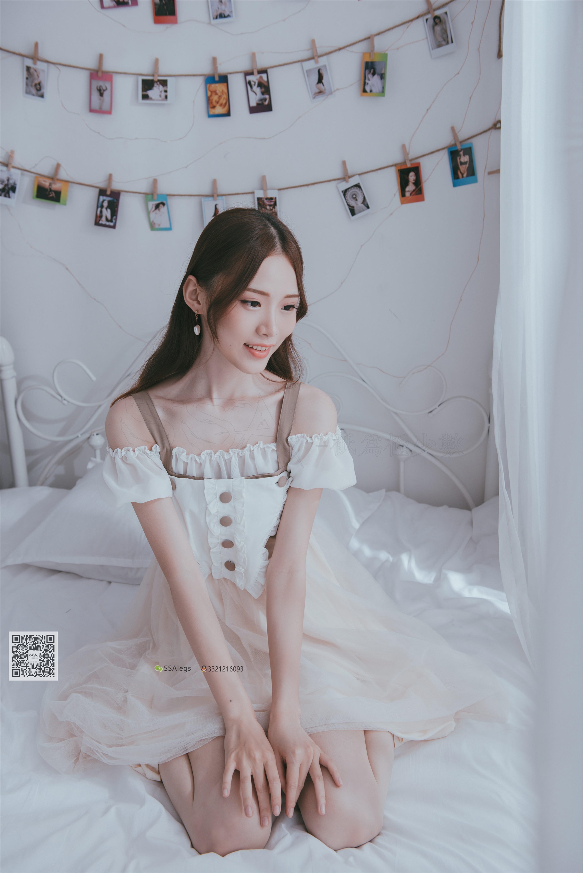 SSA丝社 003期 我的公主床-肉丝裸足特写