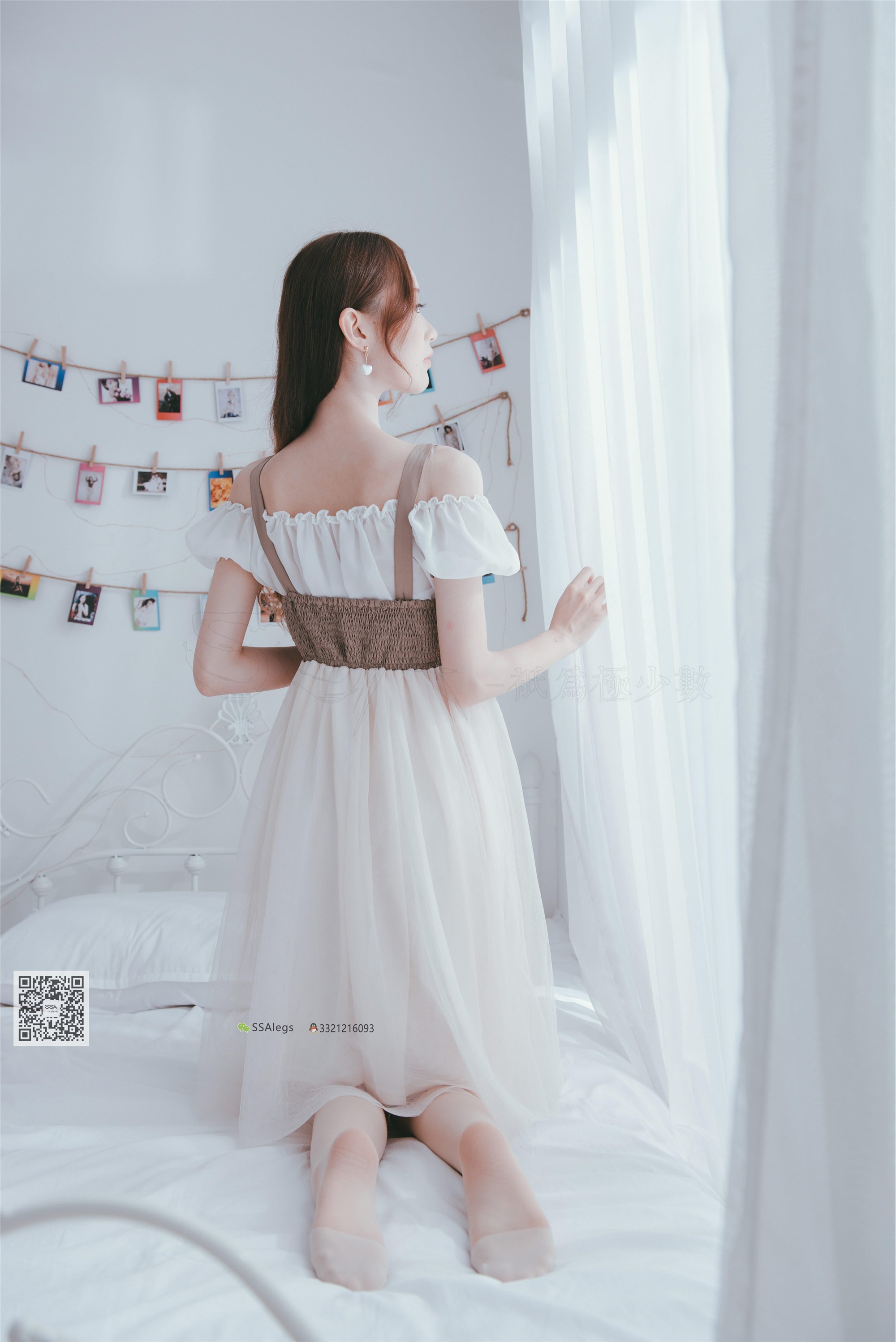 SSA丝社 003期 我的公主床-肉丝裸足特写