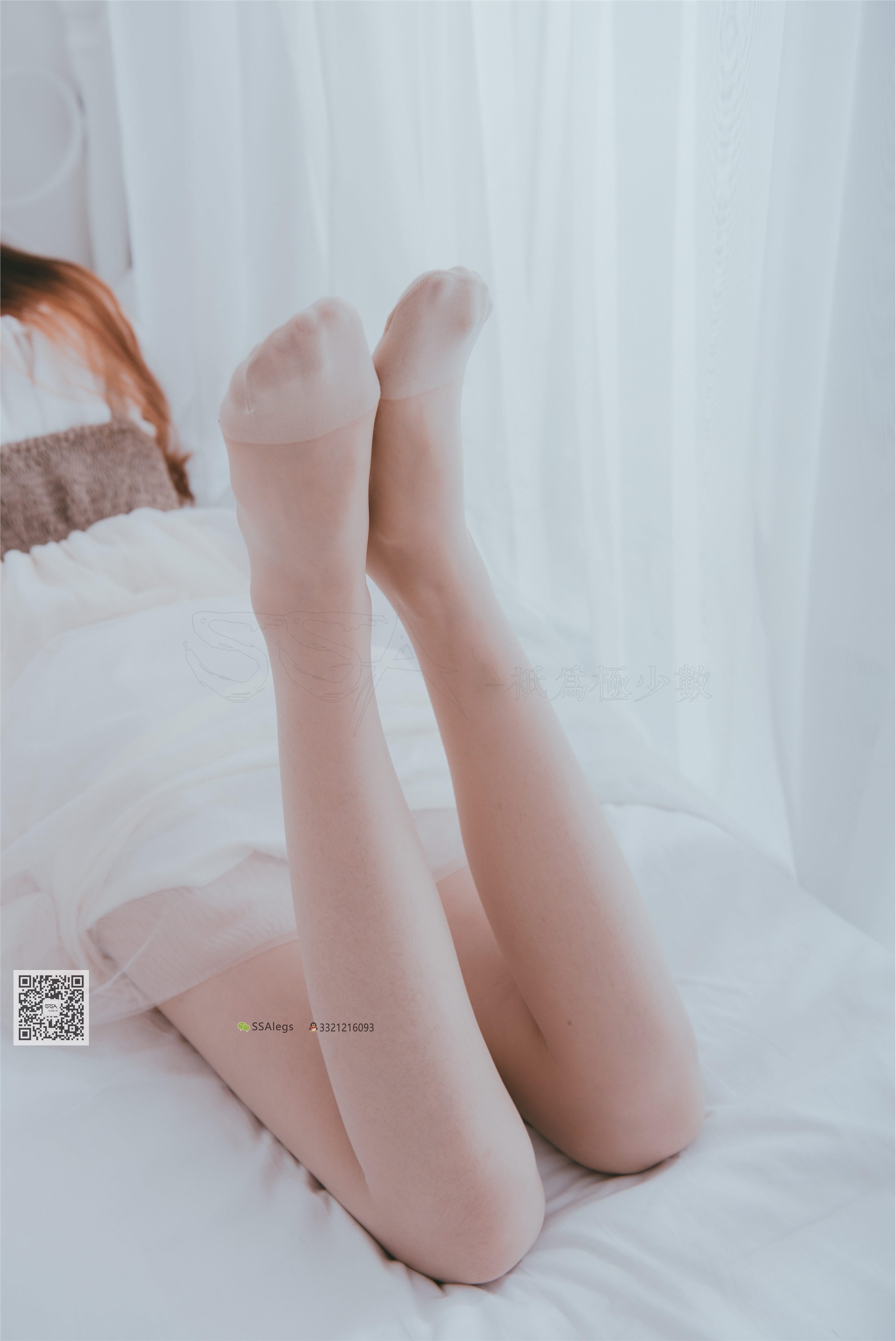 SSA丝社 003期 我的公主床-肉丝裸足特写