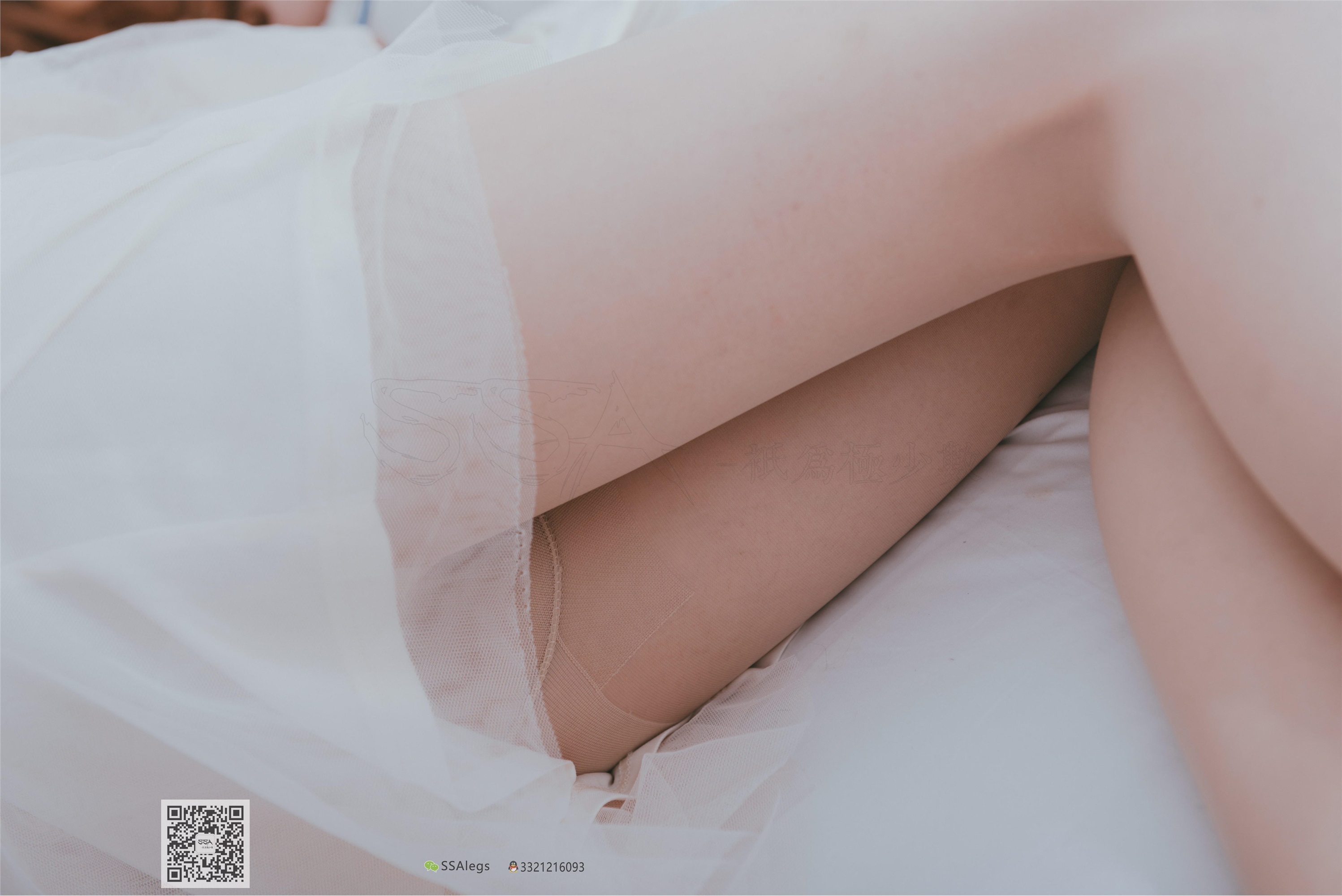 SSA丝社 003期 我的公主床-肉丝裸足特写