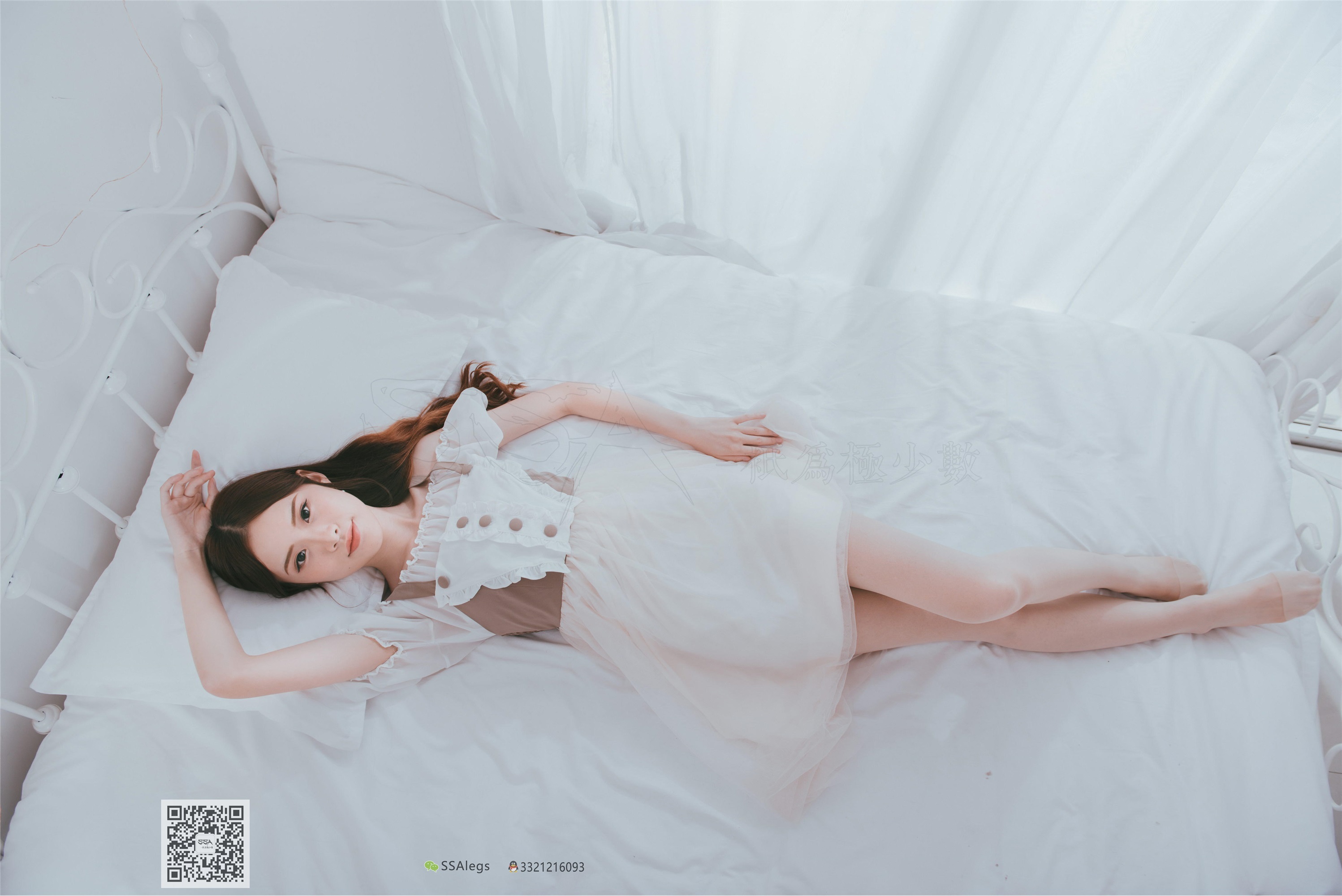 SSA丝社 003期 我的公主床-肉丝裸足特写