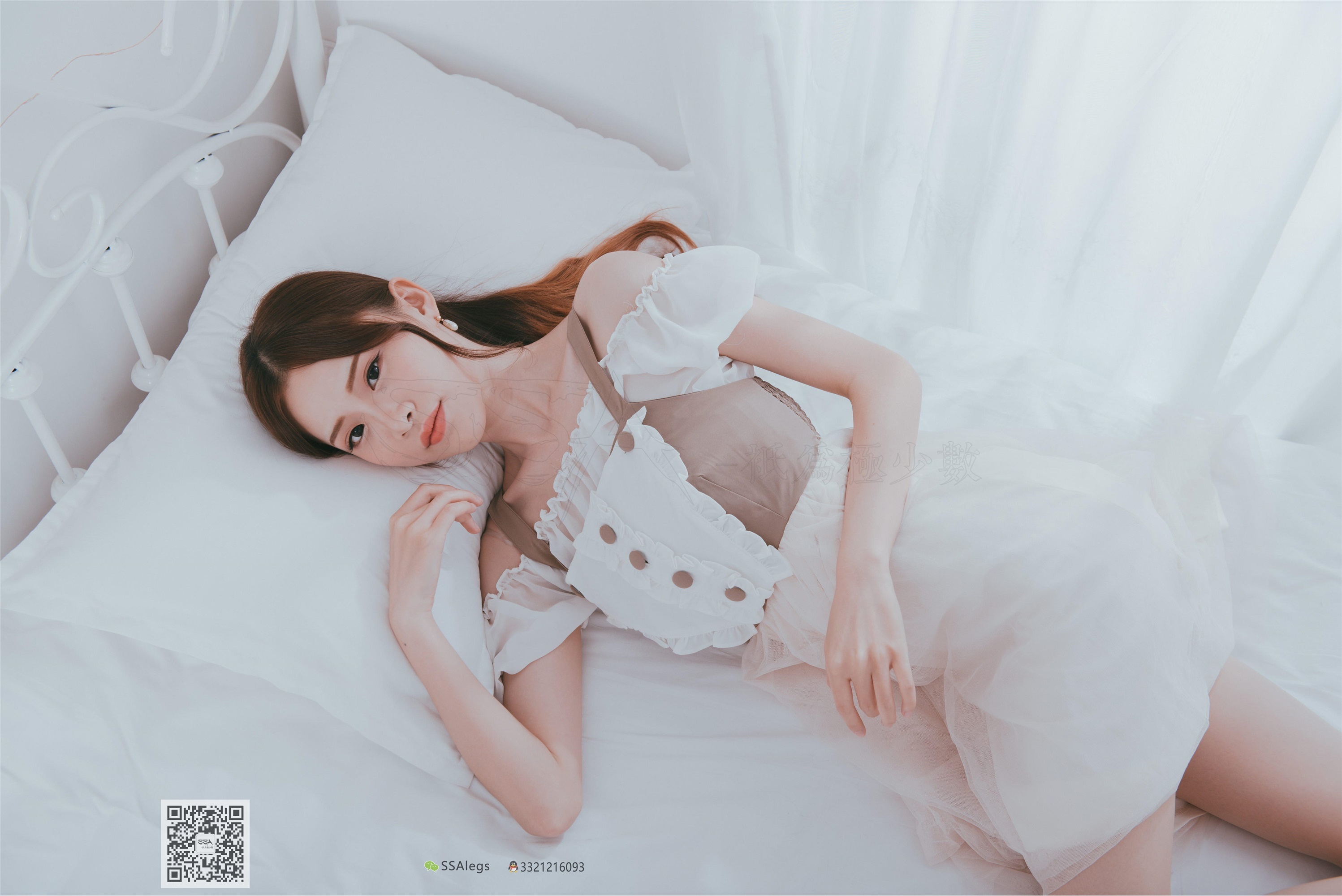 SSA丝社 003期 我的公主床-肉丝裸足特写