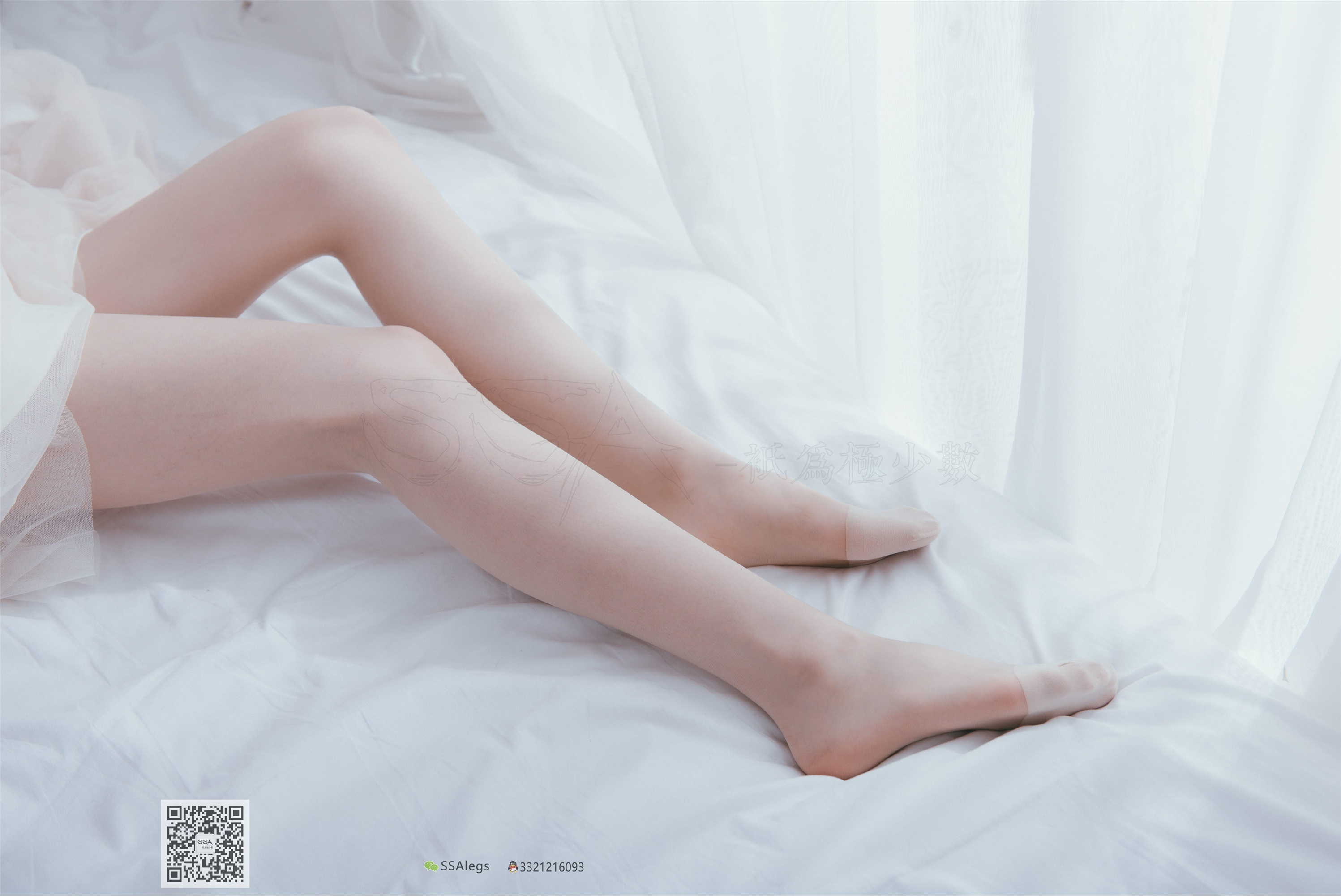 SSA丝社 003期 我的公主床-肉丝裸足特写