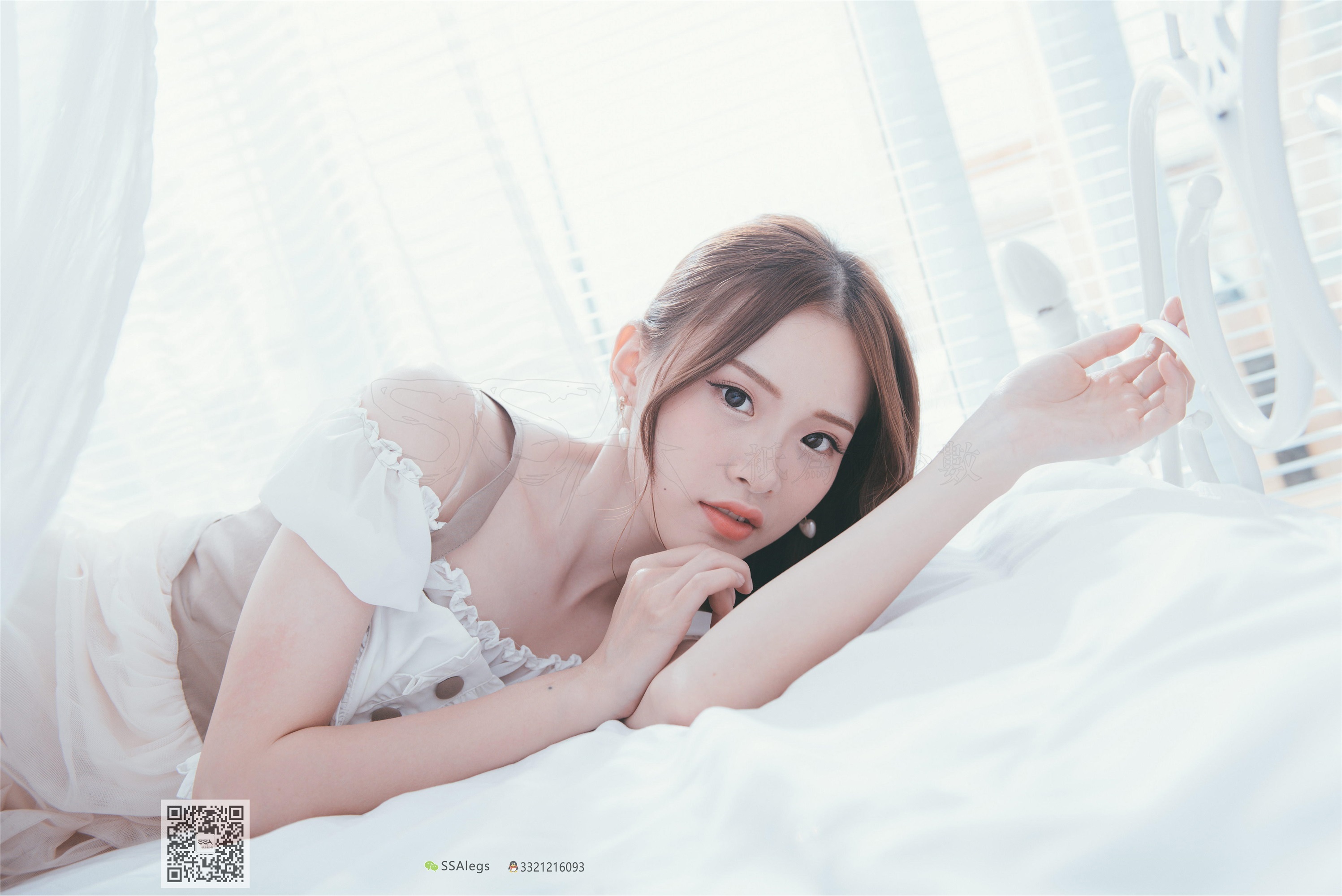 SSA丝社 003期 我的公主床-肉丝裸足特写