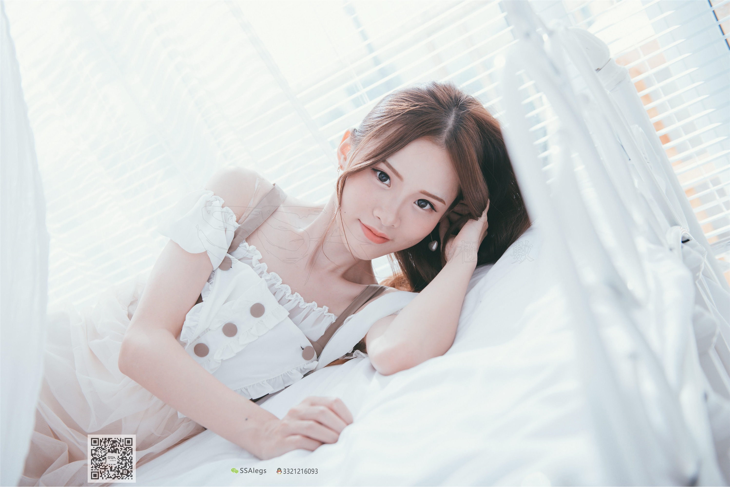 SSA丝社 003期 我的公主床-肉丝裸足特写