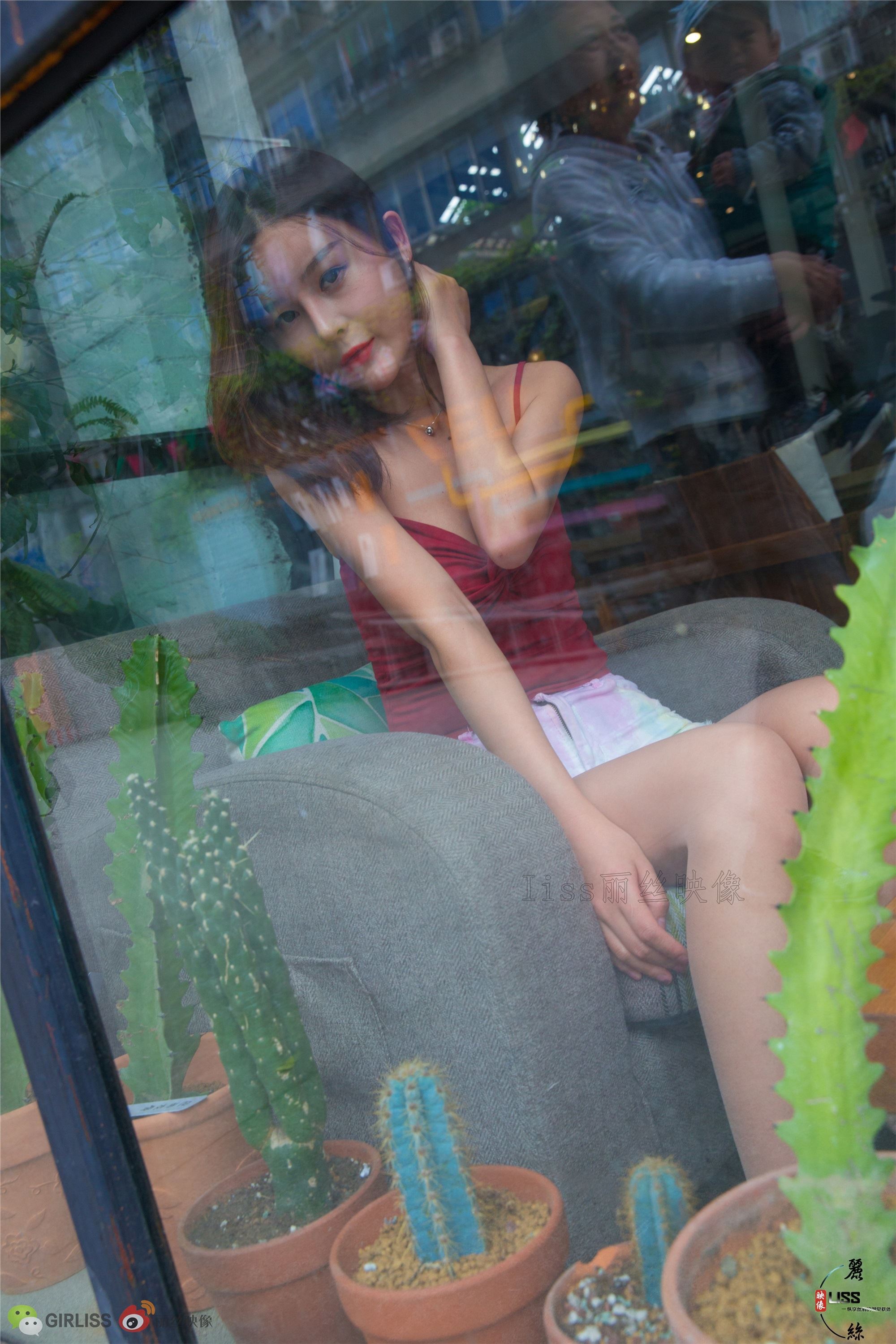 LISS丽丝映像   梁冰的红螺旋与肉丝