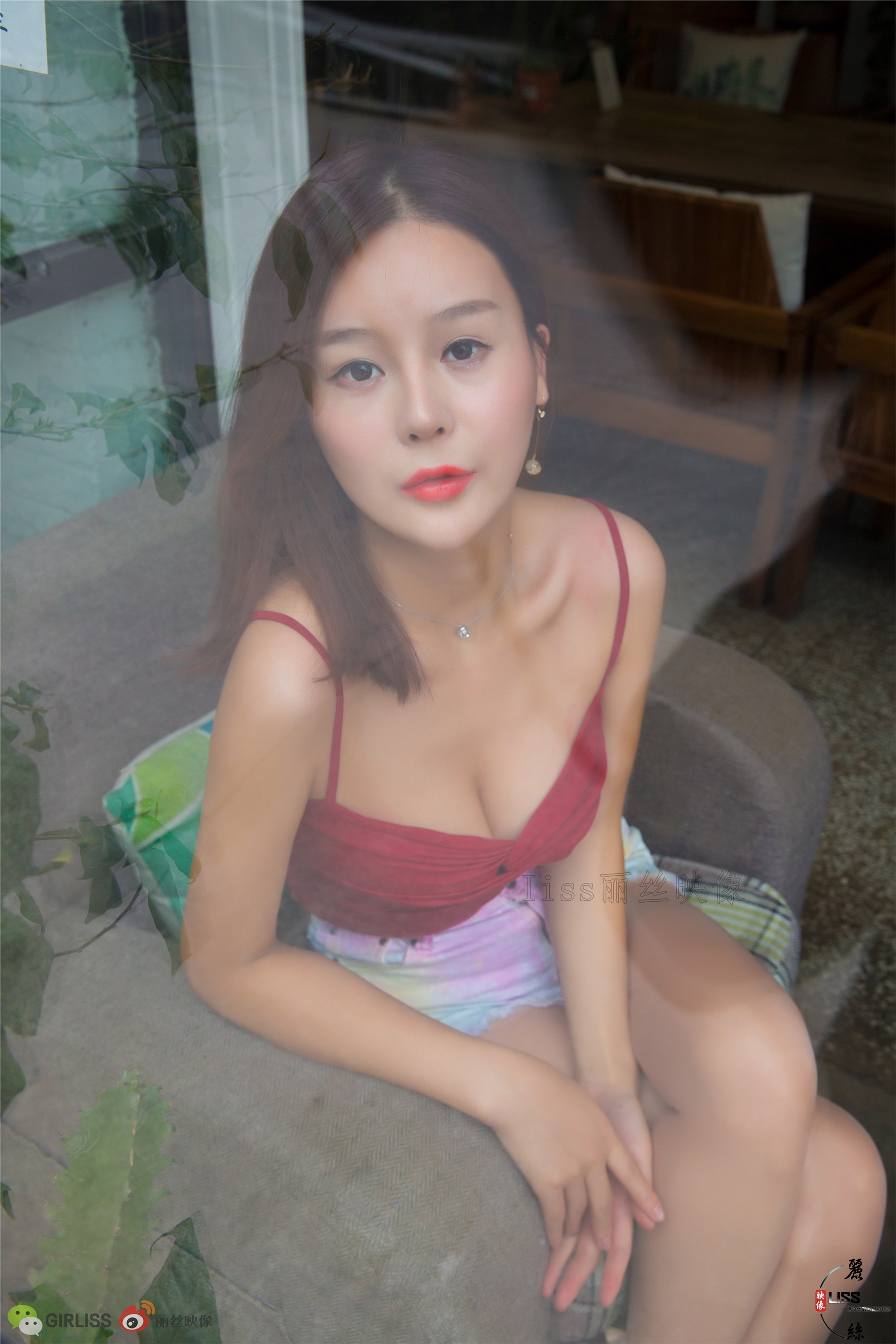 LISS丽丝映像   梁冰的红螺旋与肉丝