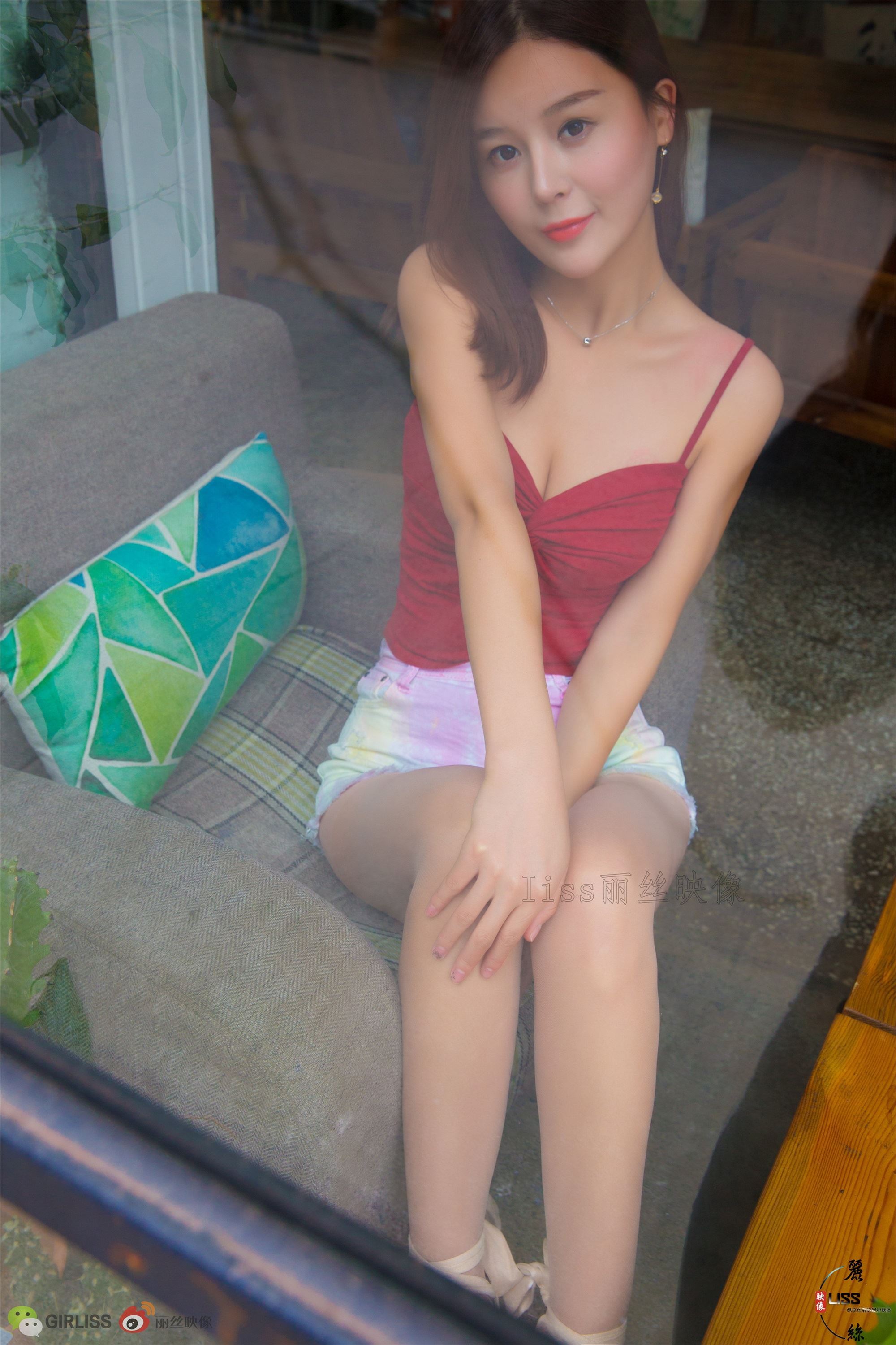 LISS丽丝映像   梁冰的红螺旋与肉丝