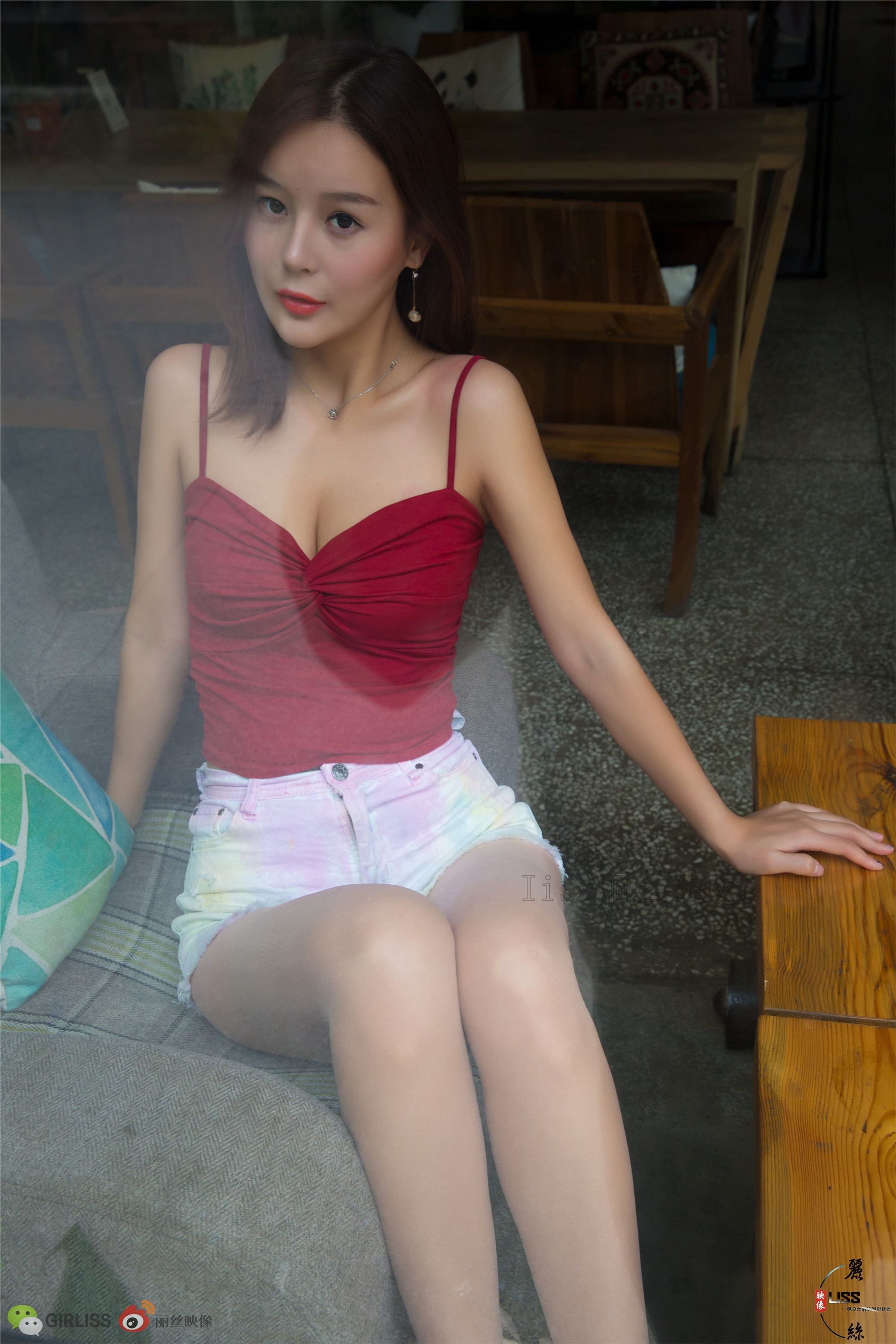 LISS丽丝映像   梁冰的红螺旋与肉丝