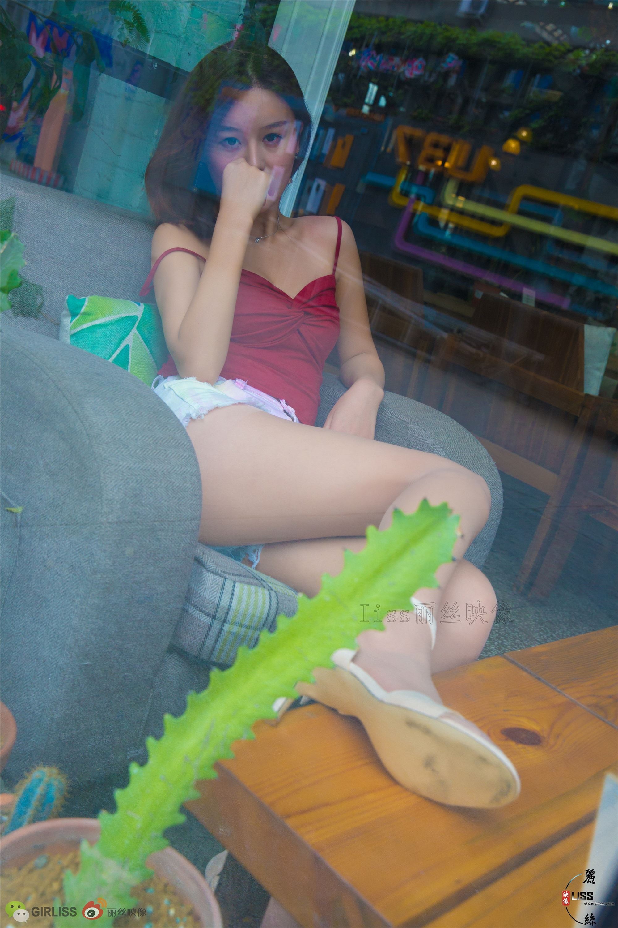 LISS丽丝映像   梁冰的红螺旋与肉丝