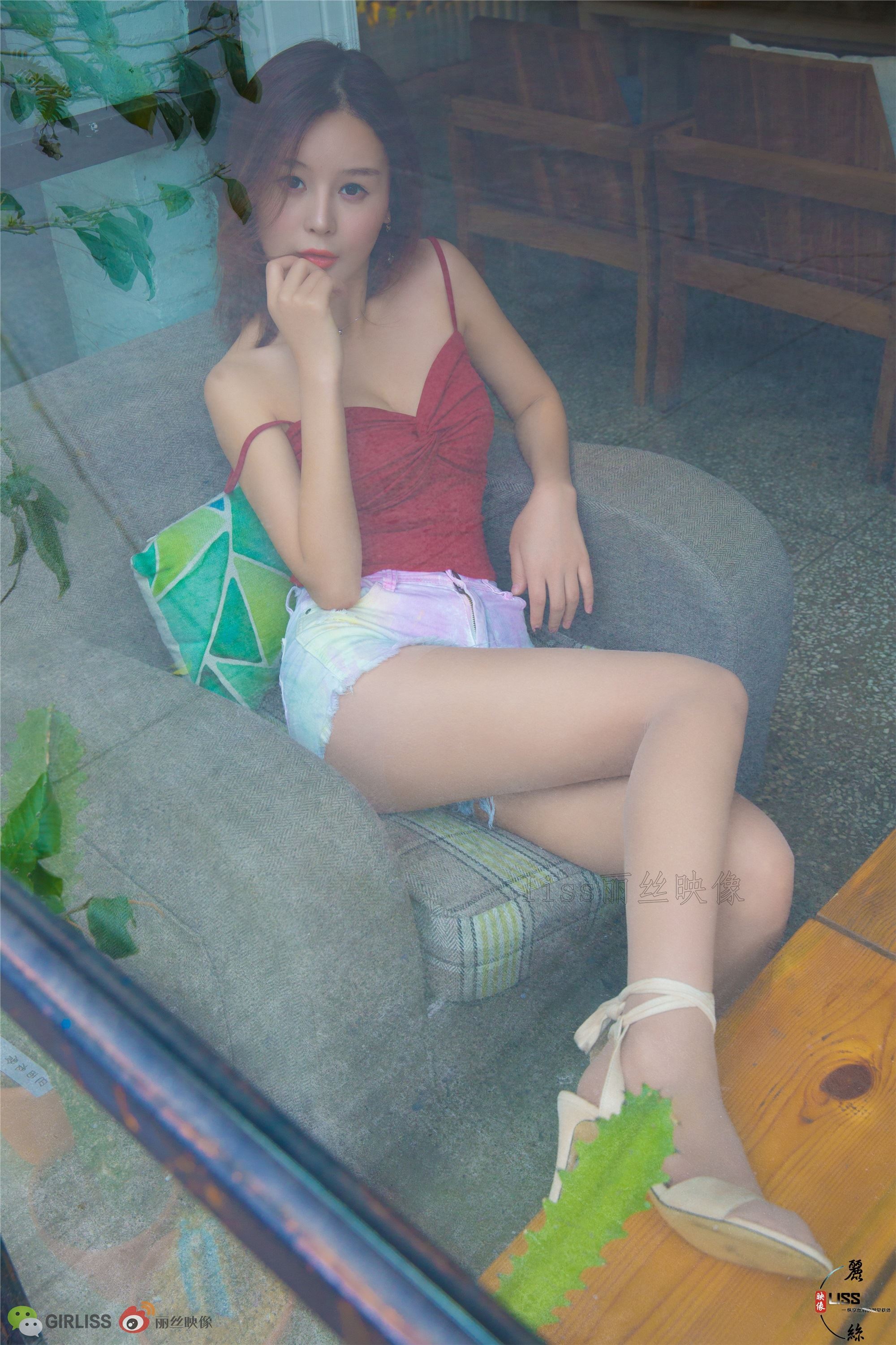 LISS丽丝映像   梁冰的红螺旋与肉丝