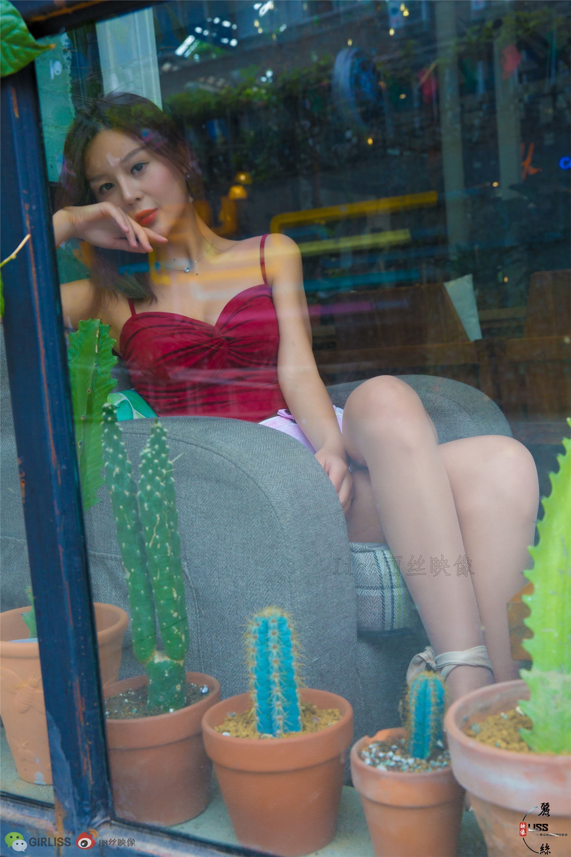 LISS丽丝映像   梁冰的红螺旋与肉丝