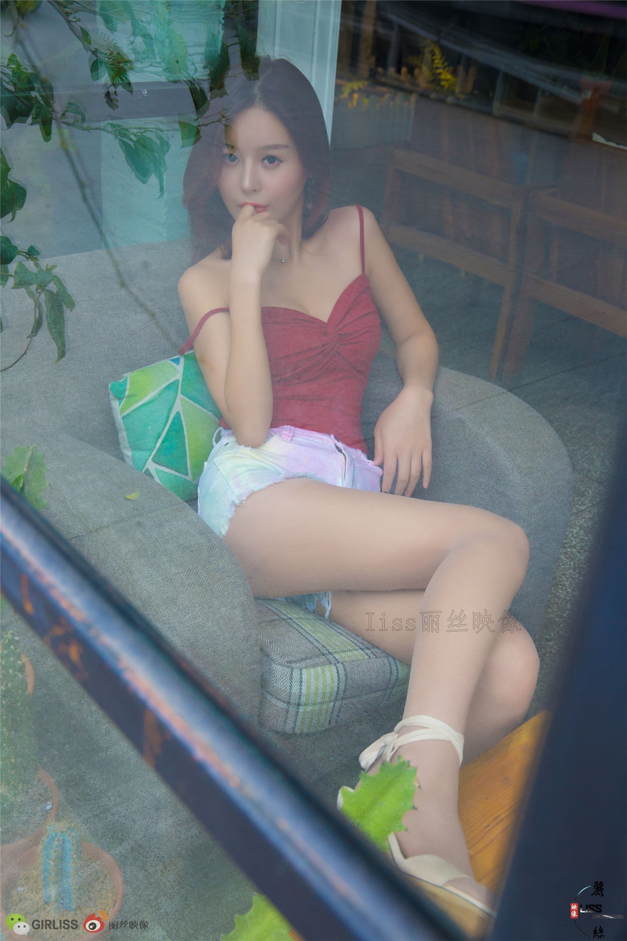 LISS丽丝映像   梁冰的红螺旋与肉丝