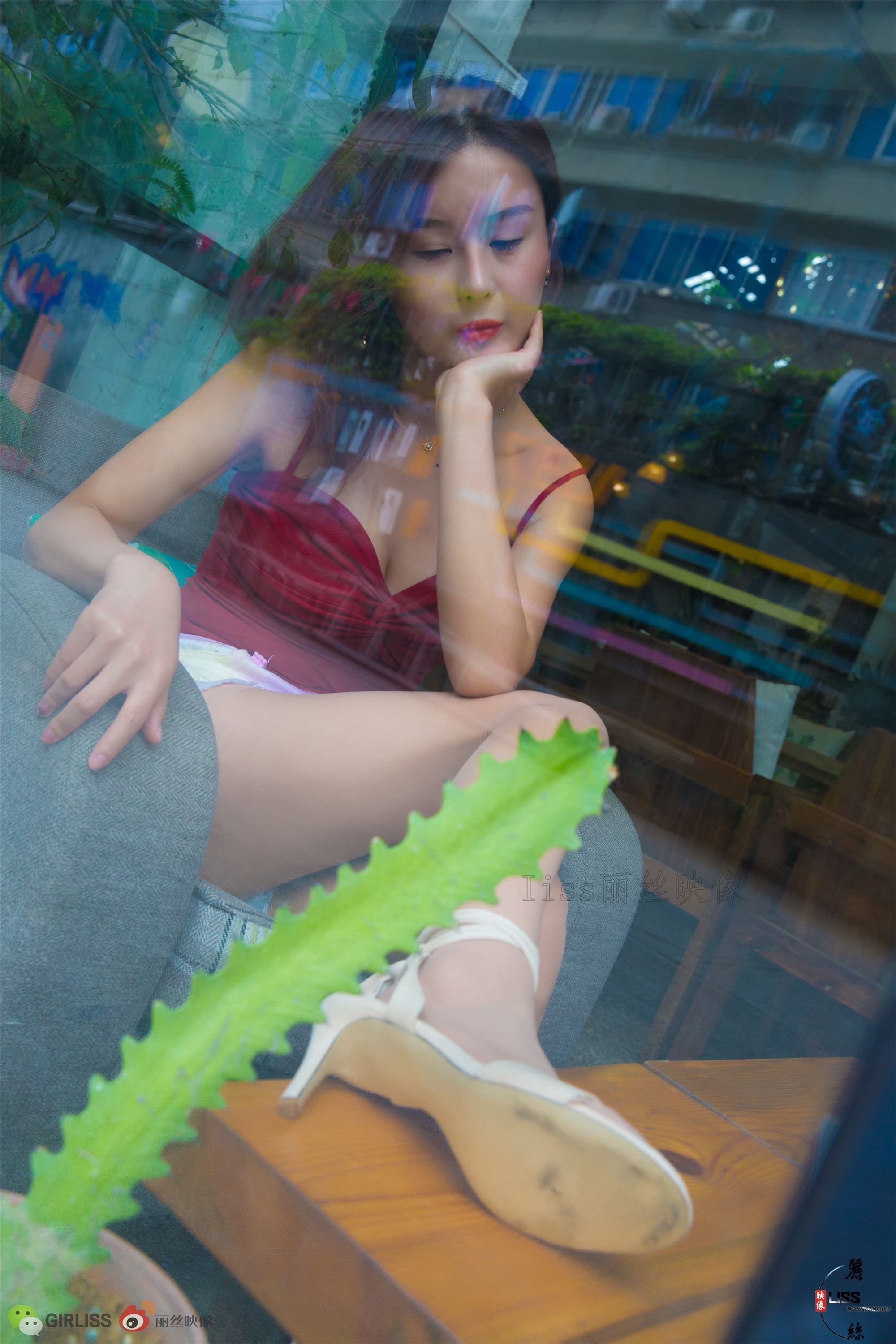 LISS丽丝映像   梁冰的红螺旋与肉丝