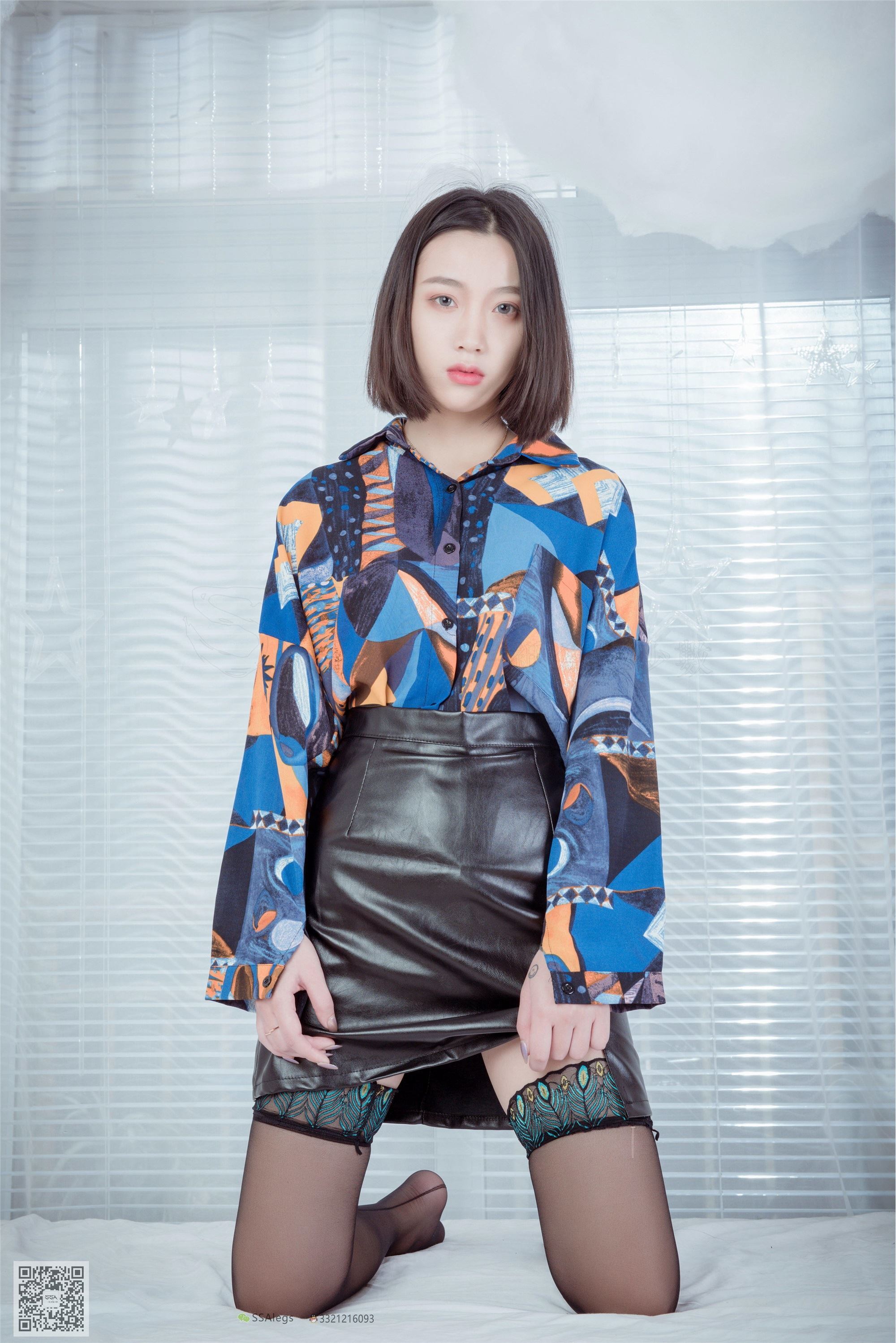 SSA丝社 040期 大大的孔雀翎丝袜