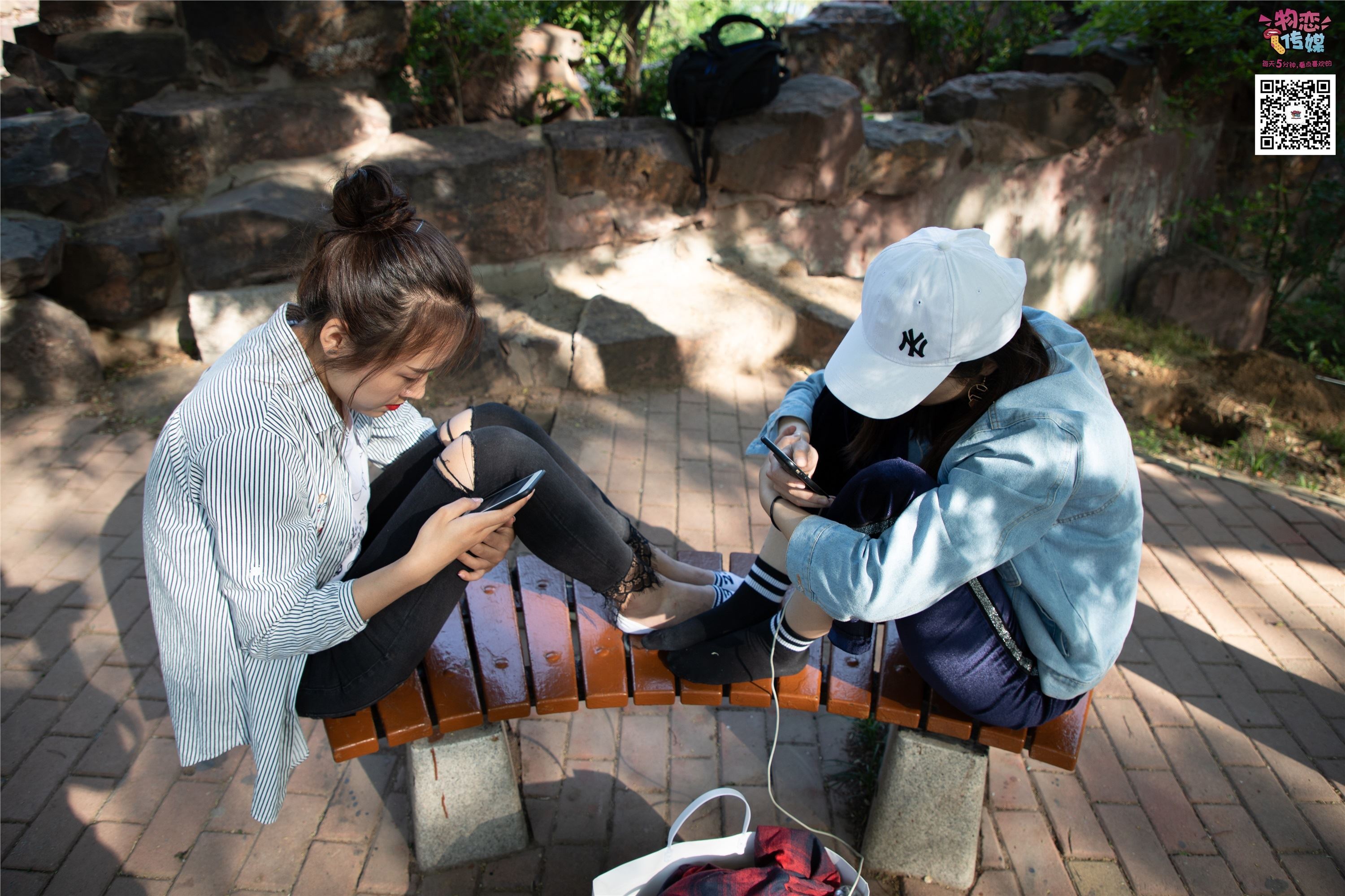 物恋传媒 No.010 纯的闺蜜情，纯纯的鞋子与棉袜