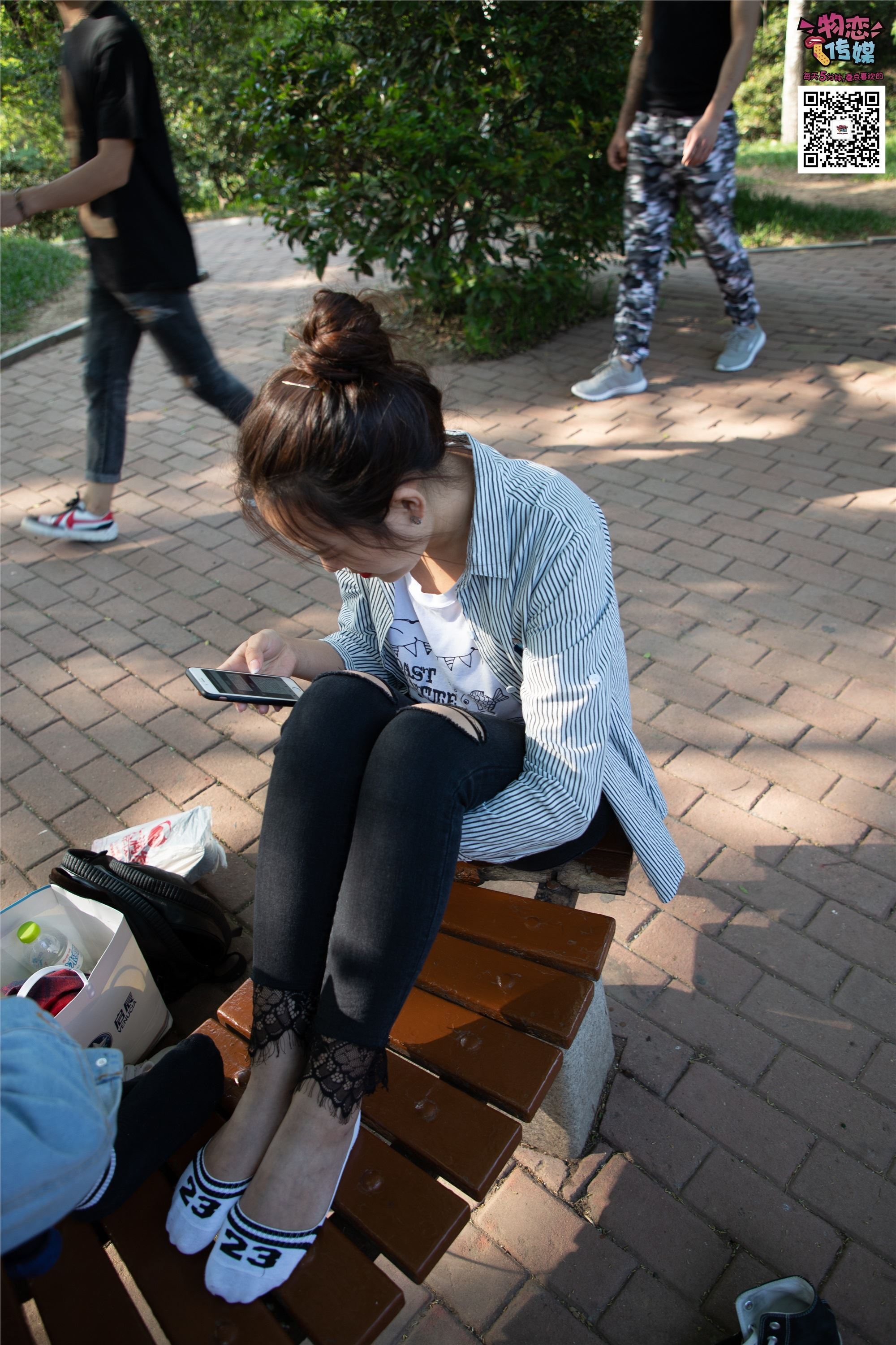 物恋传媒 No.010 纯的闺蜜情，纯纯的鞋子与棉袜