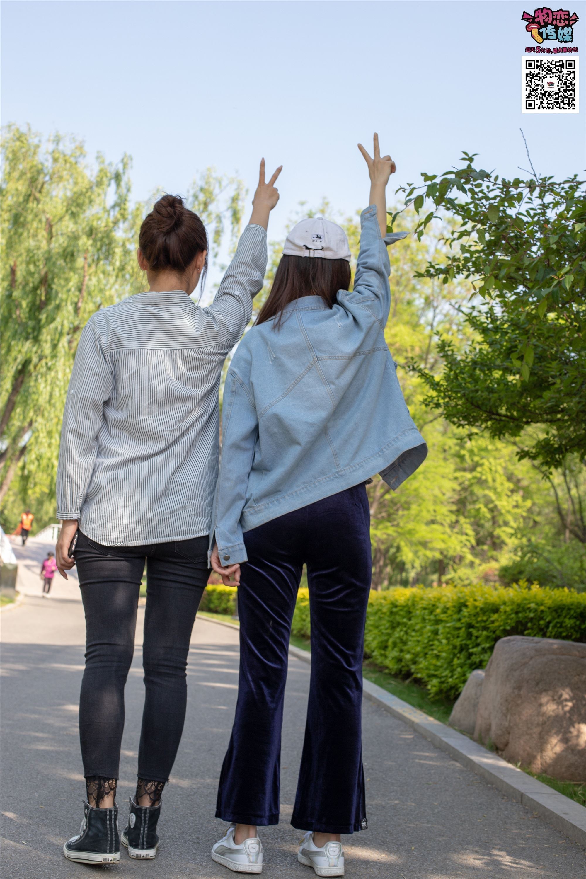 物恋传媒 No.010 纯的闺蜜情，纯纯的鞋子与棉袜