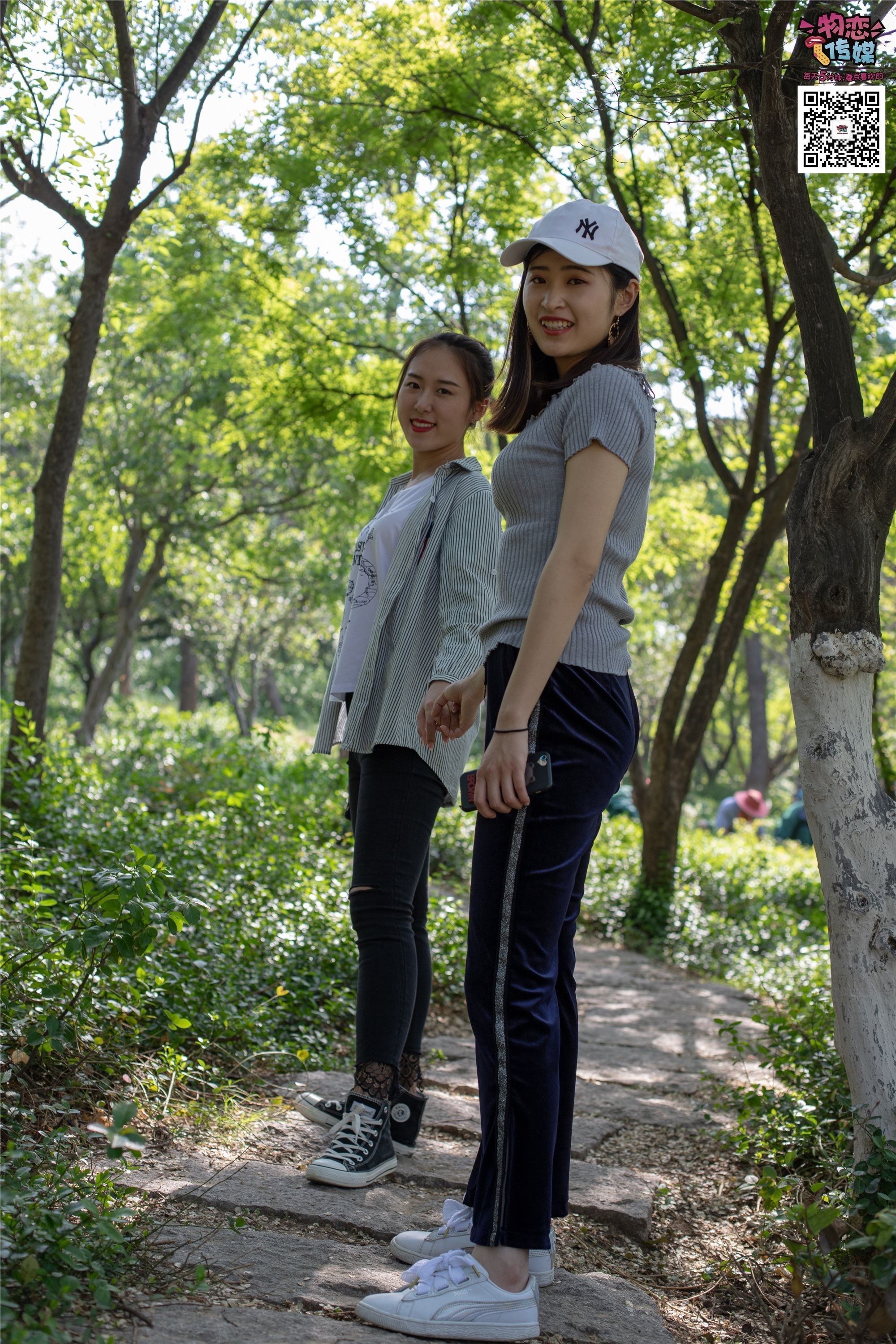 物恋传媒 No.010 纯的闺蜜情，纯纯的鞋子与棉袜