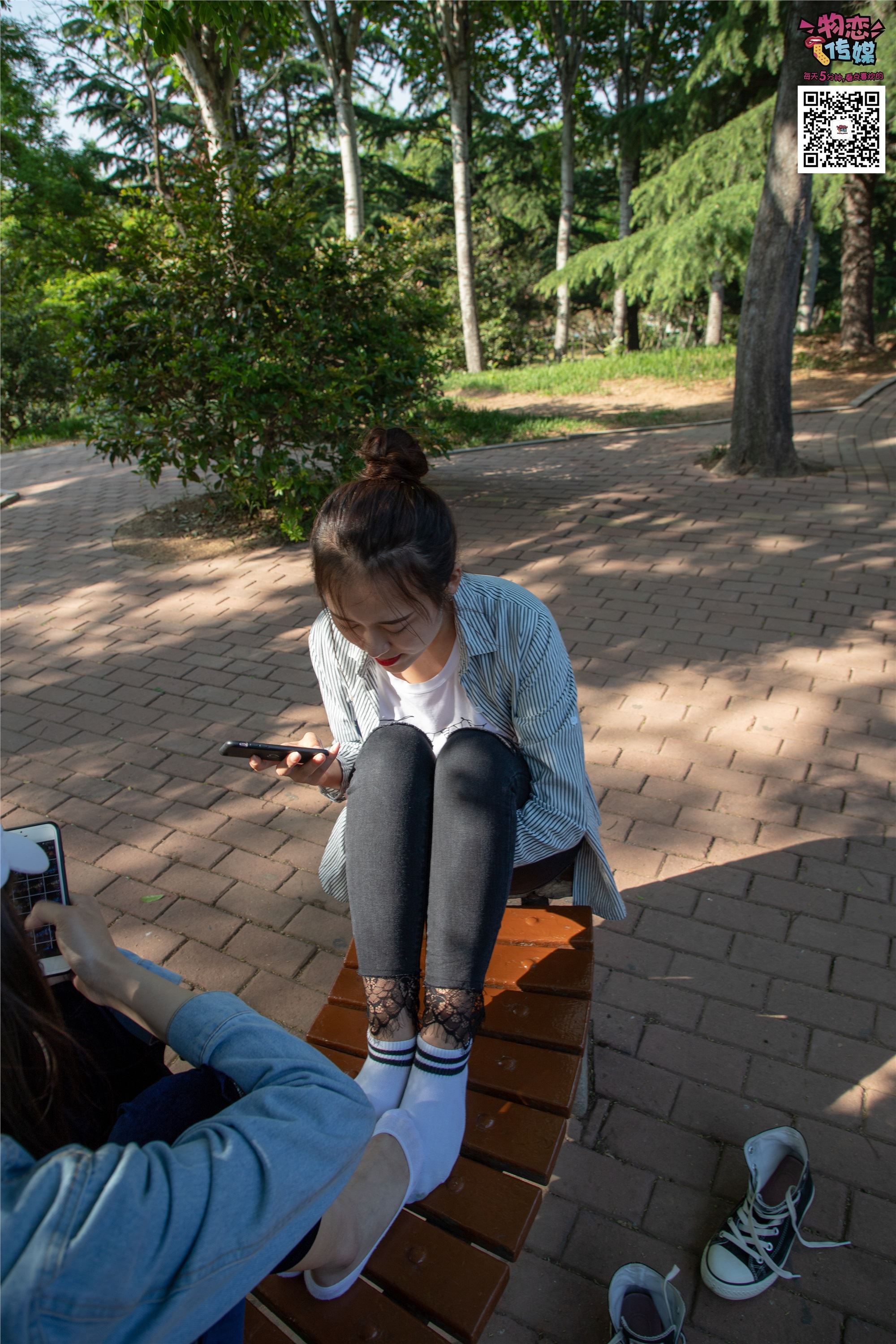 物恋传媒 No.010 纯的闺蜜情，纯纯的鞋子与棉袜