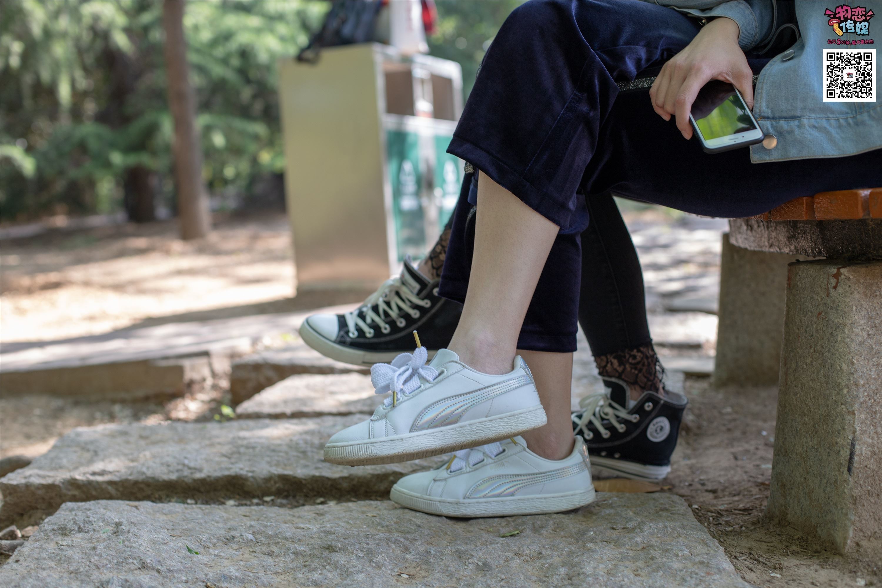 物恋传媒 No.010 纯的闺蜜情，纯纯的鞋子与棉袜