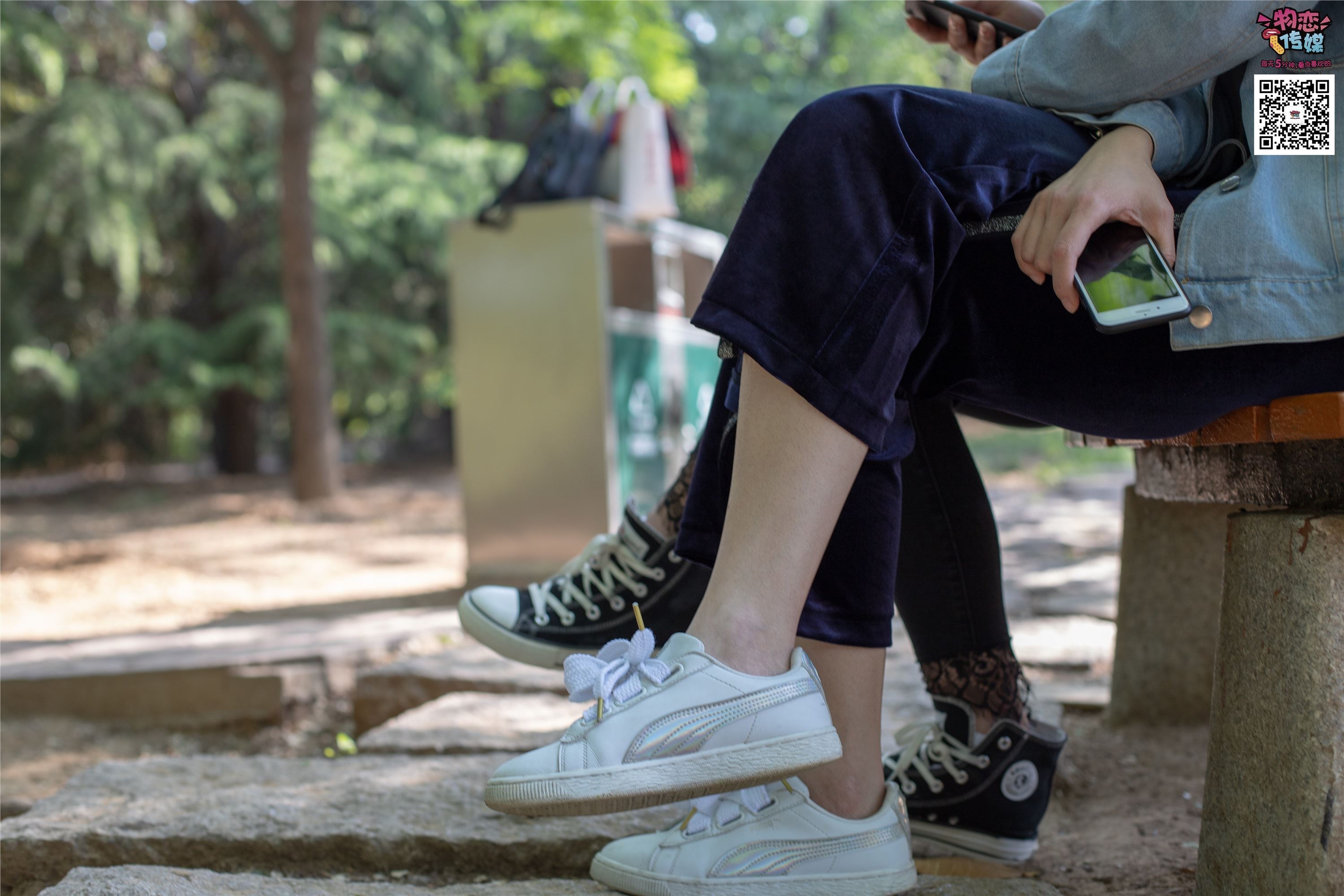 物恋传媒 No.010 纯的闺蜜情，纯纯的鞋子与棉袜