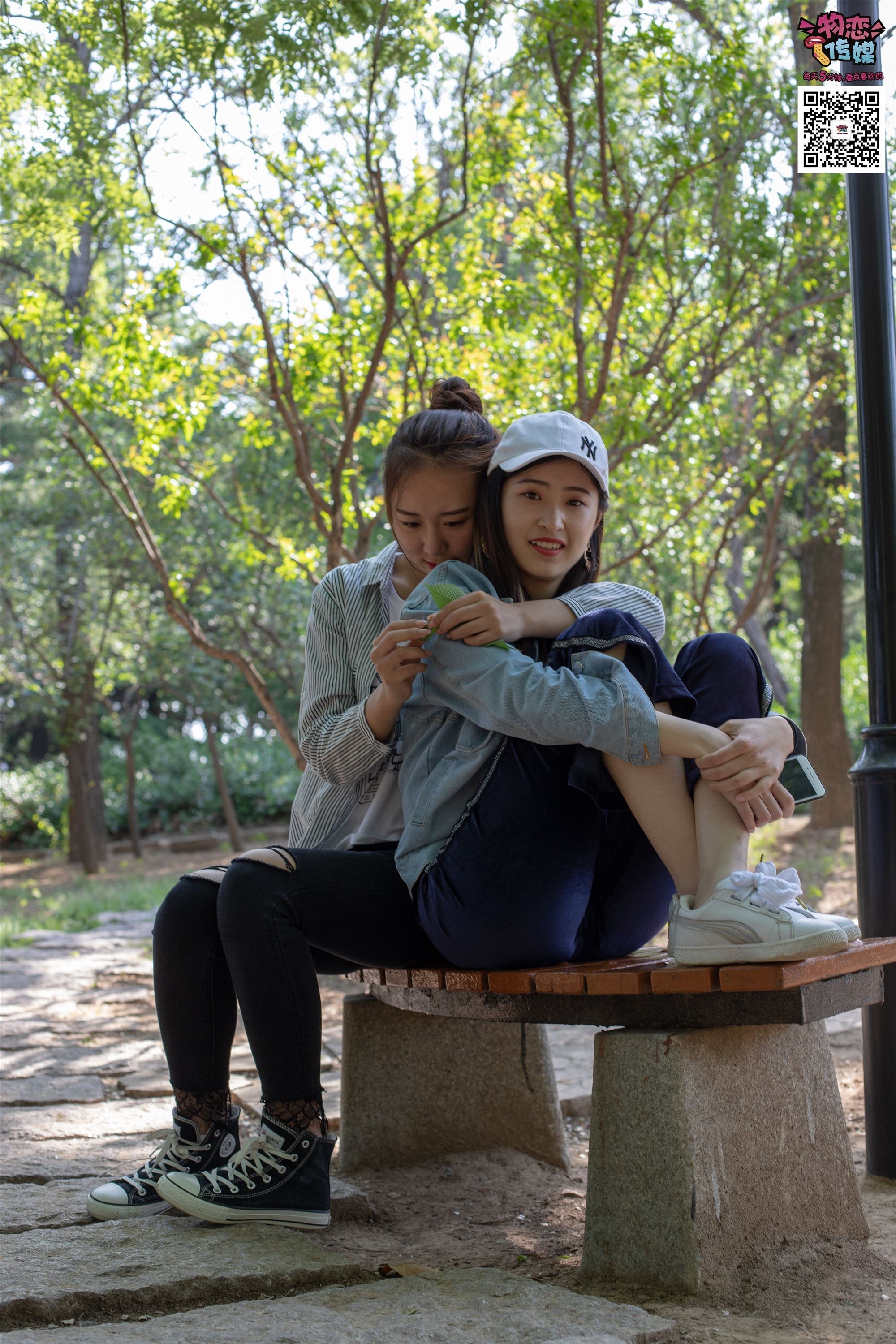 物恋传媒 No.010 纯的闺蜜情，纯纯的鞋子与棉袜